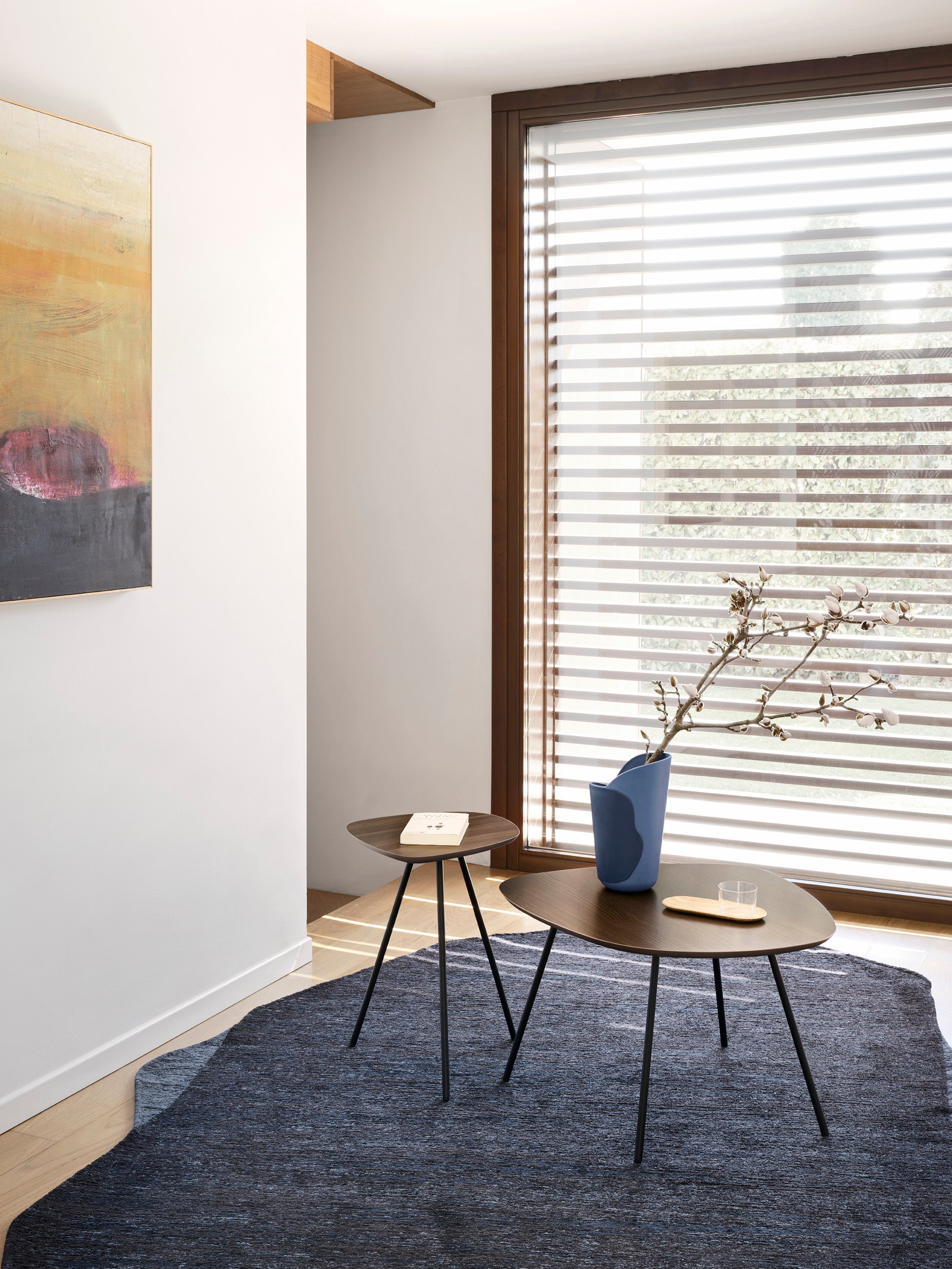 Bočný stolík TWEET hnedý