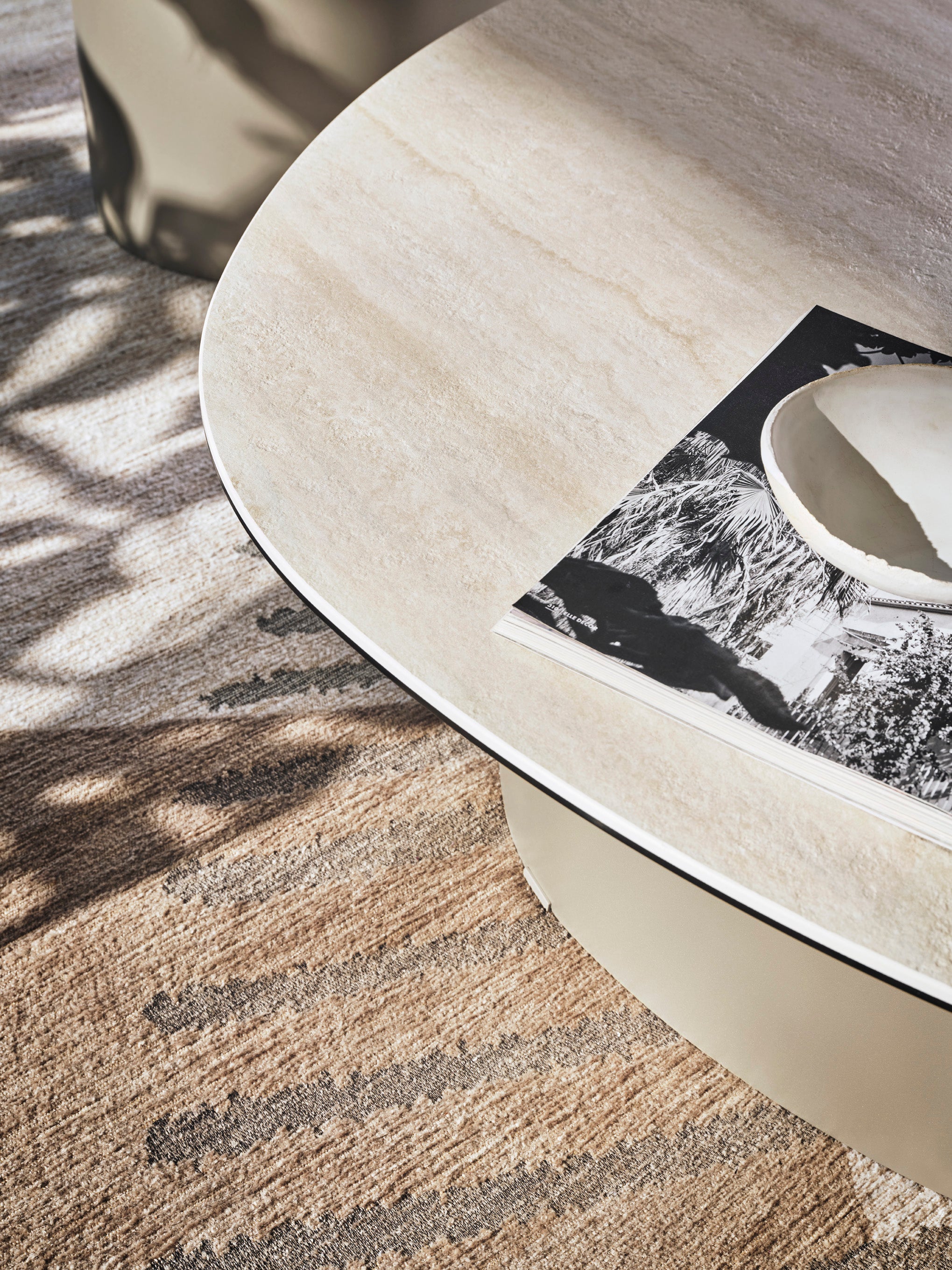 TWINS Cream Coffee Table