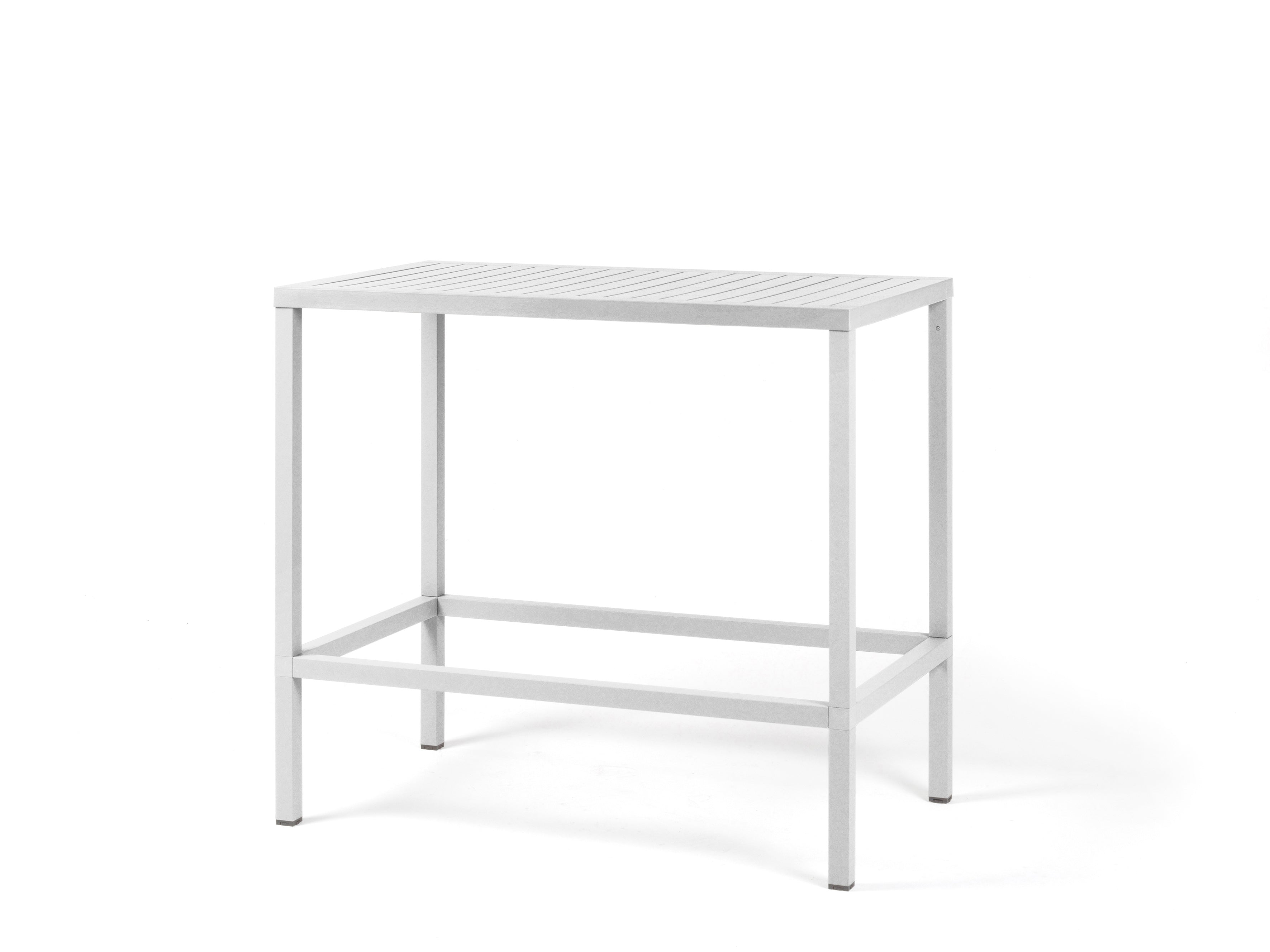 Biely vonkajší stôl CUBE