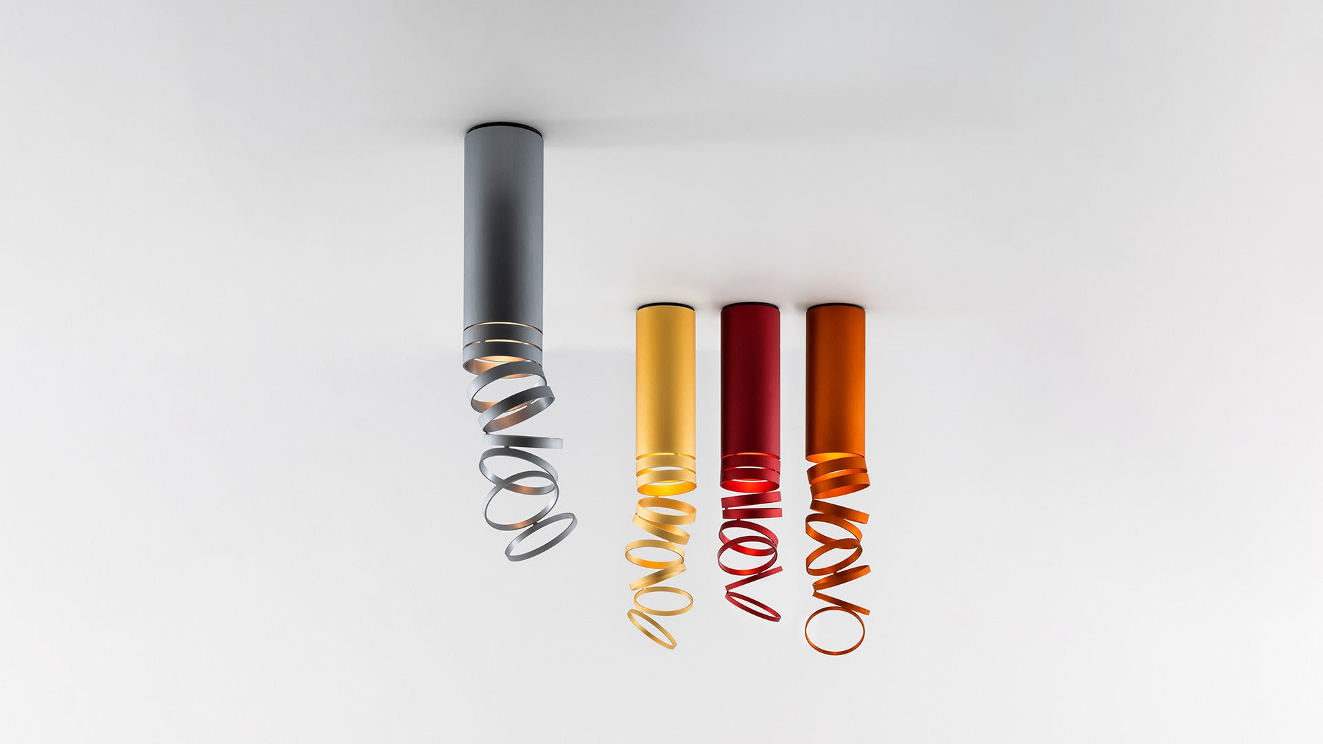 Stropná lampa DECOMPOSE zlatá