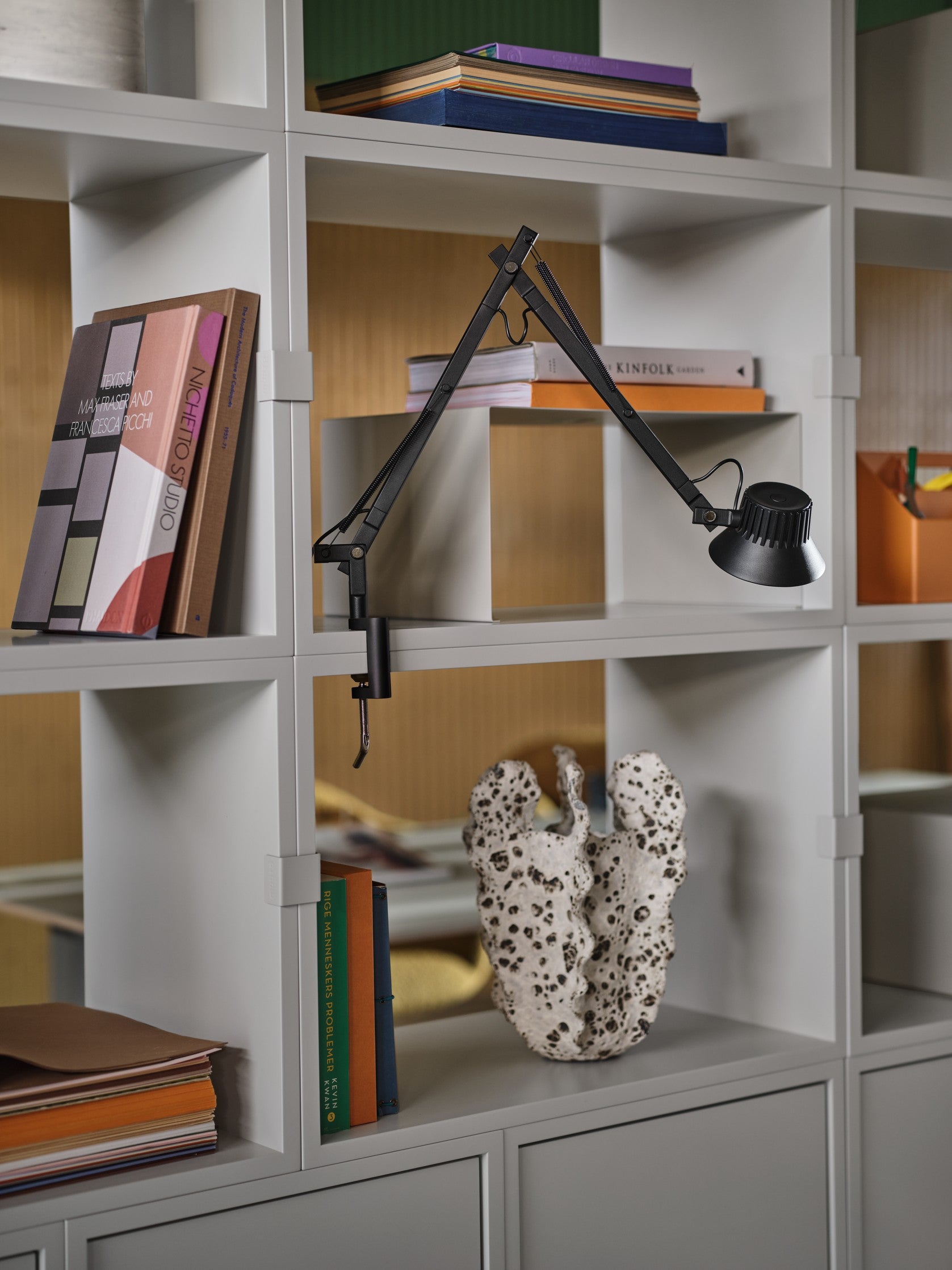 Adjustable desk lamp DEDICATE black