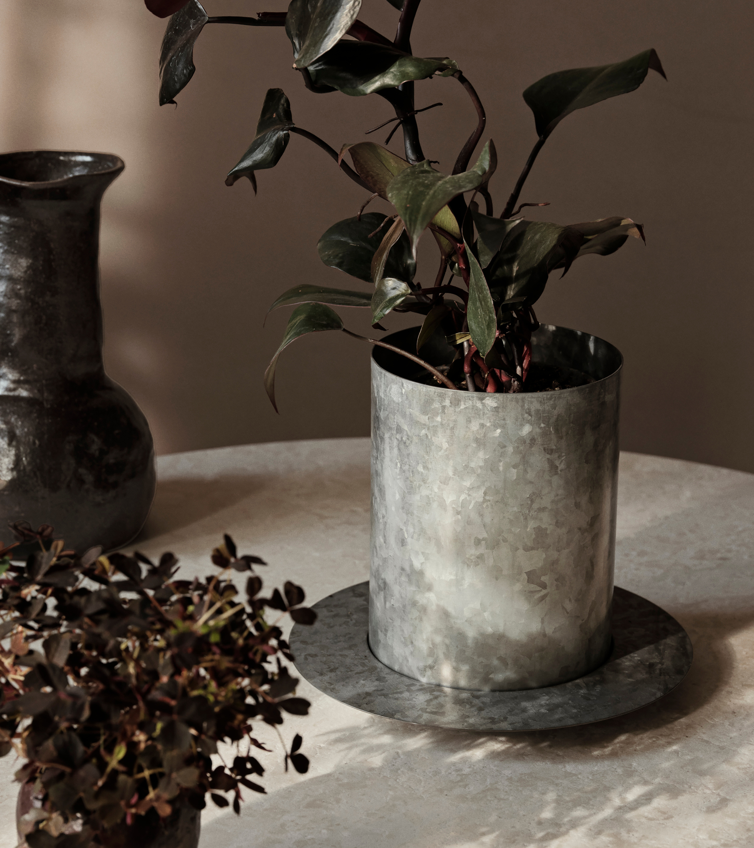 AURAN pot galvanized iron planter