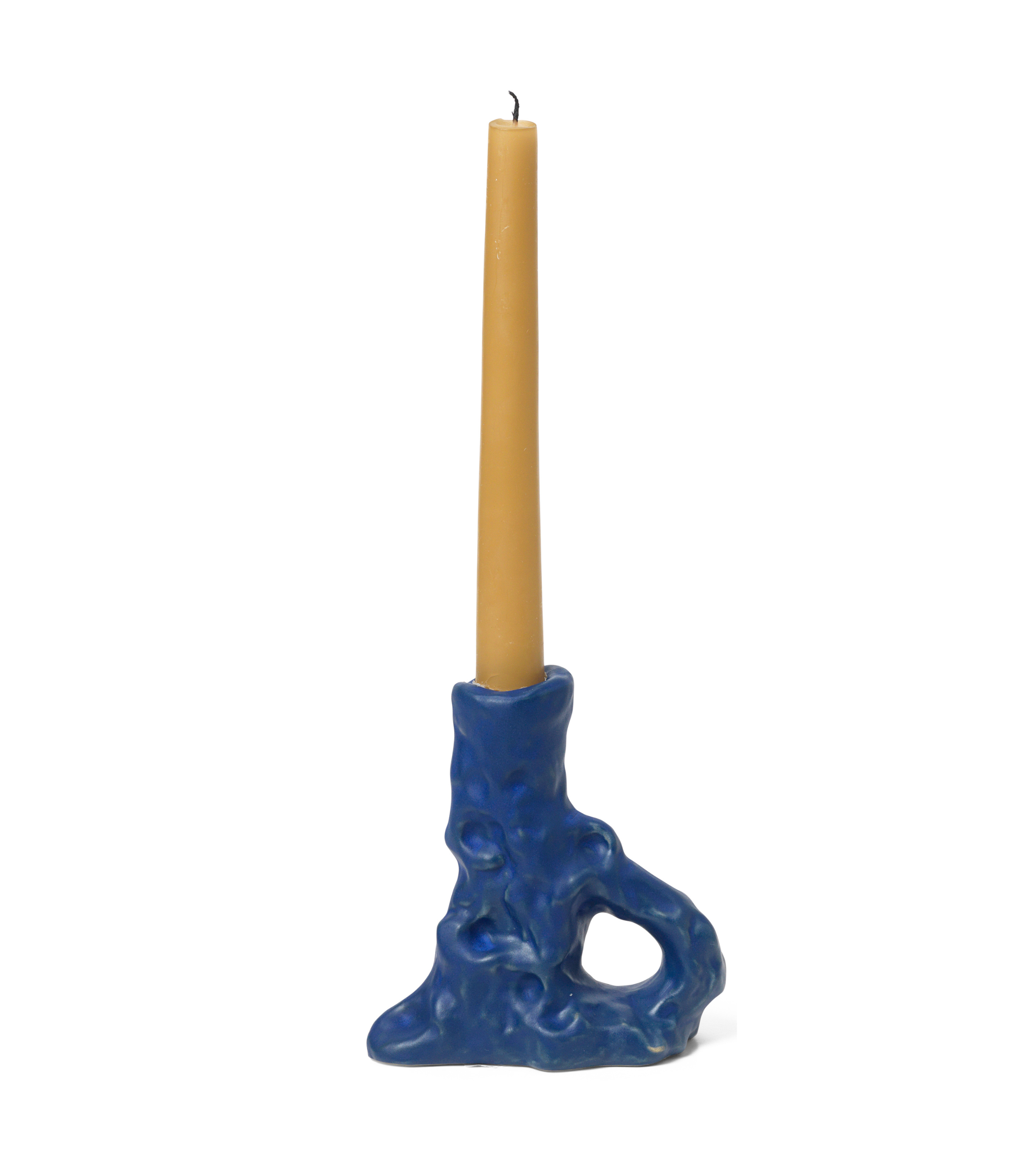 Sviečnik DITO modrý