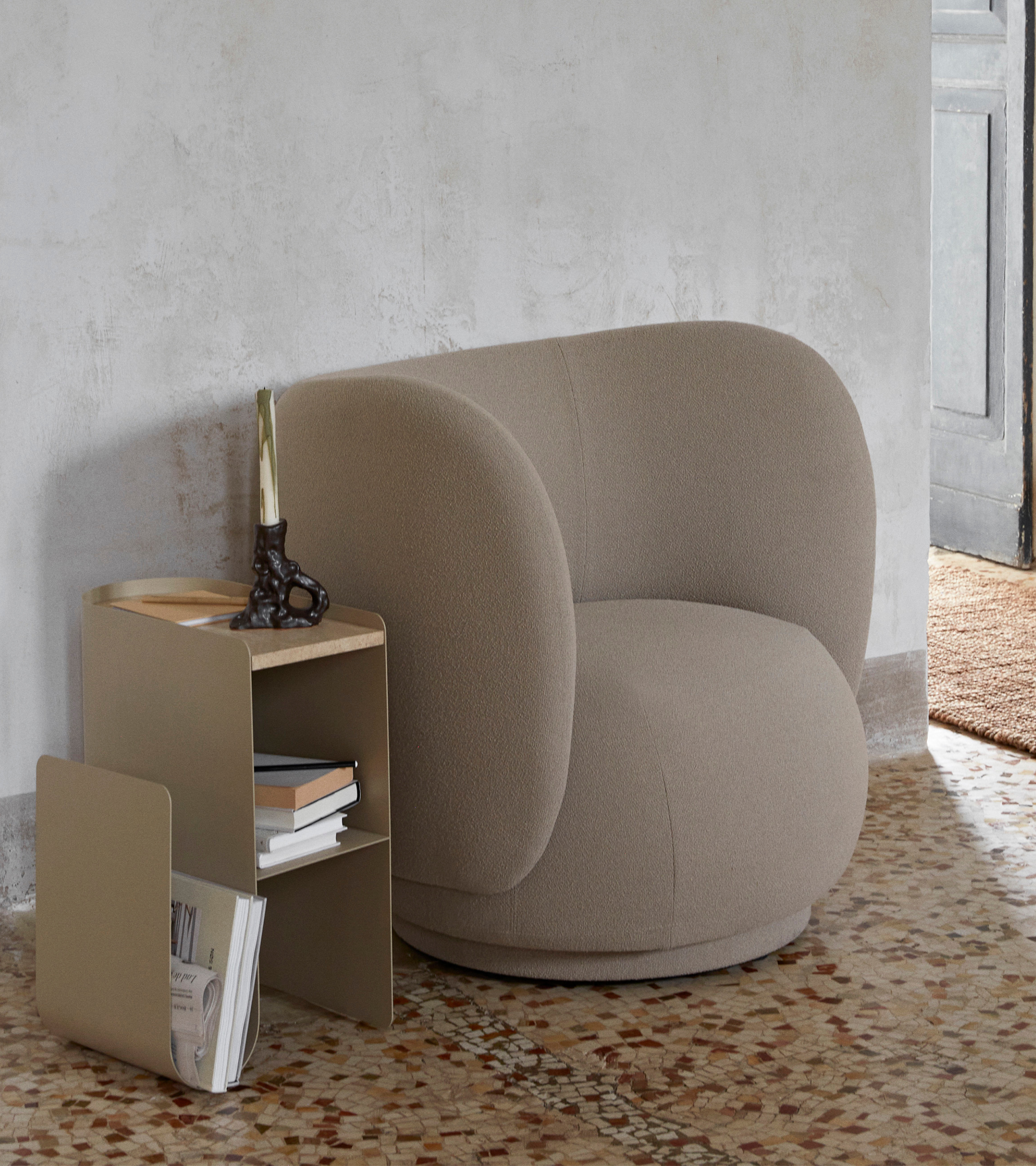 Sviečnik DITO modrý