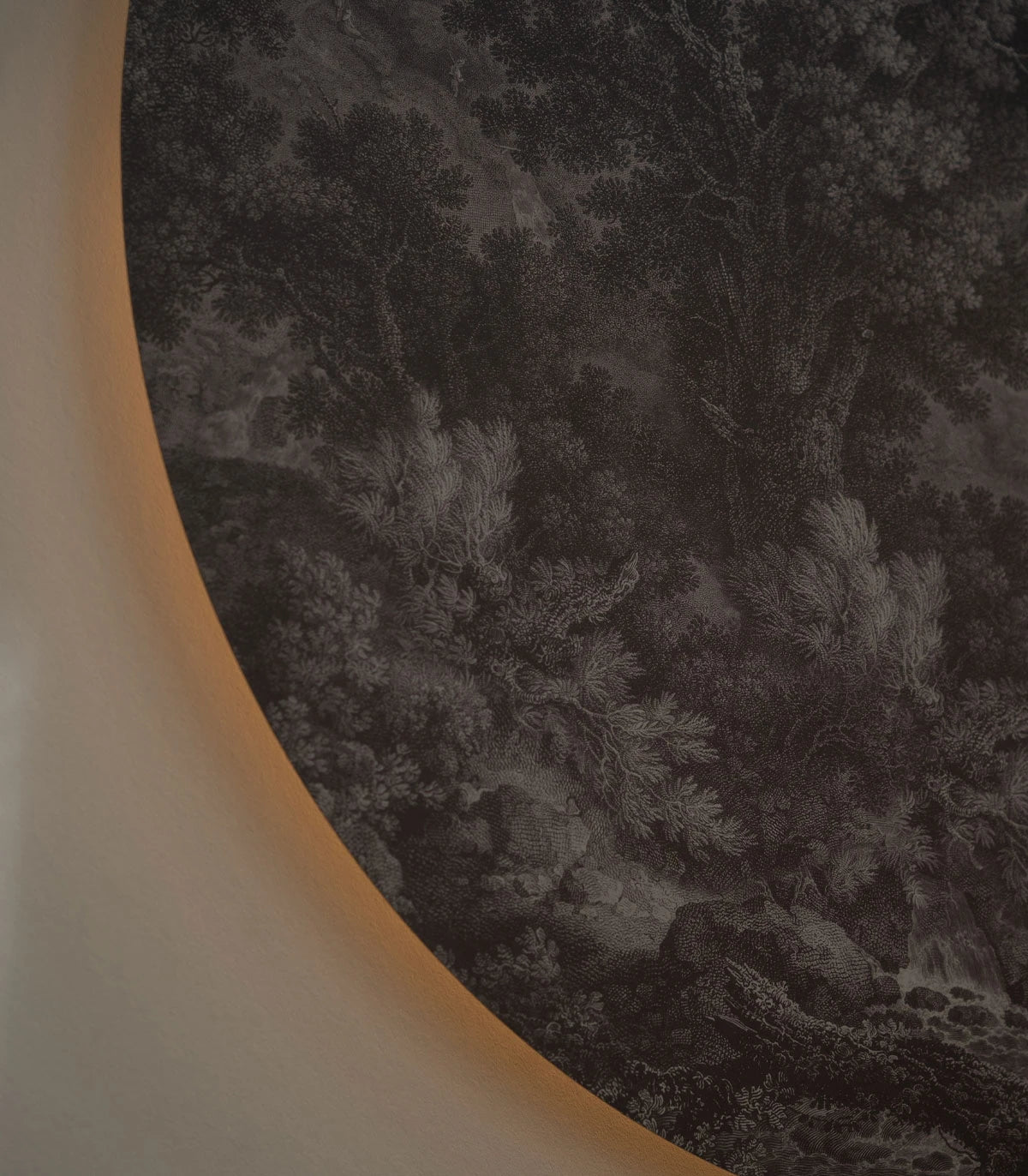 Lampa ścienna DOTS LIGHTING - PICTURESQUE VALLEY OF SERENITY szary