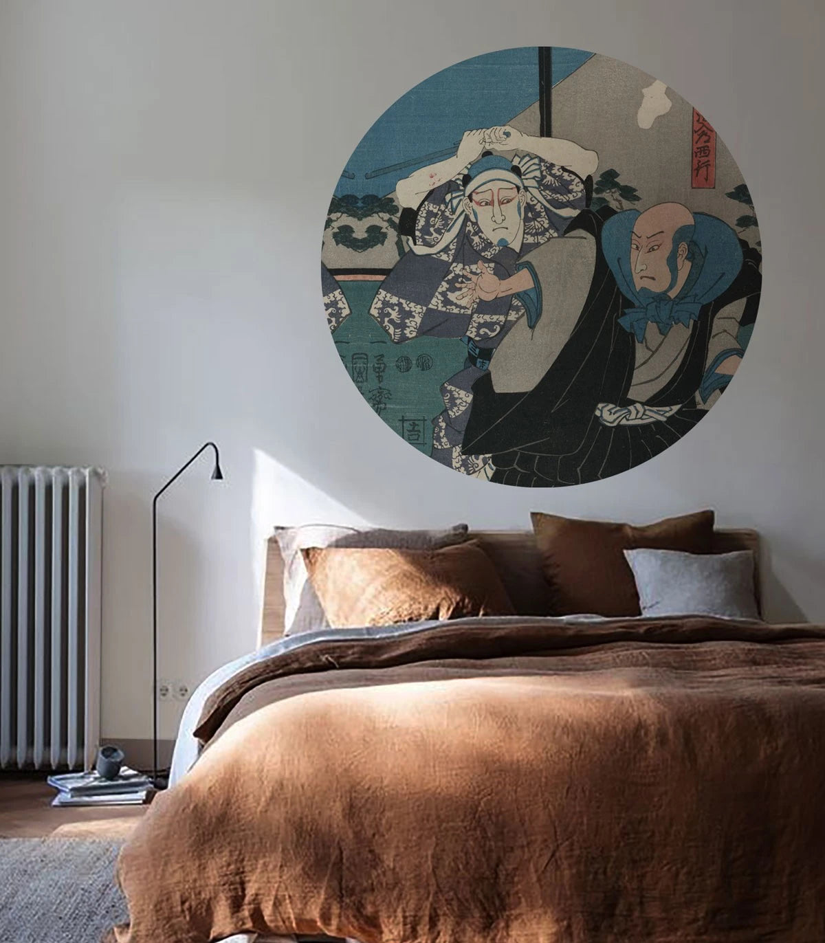 Lampa ścienna DOTS LIGHTING - ZEN WARRIORS ciemnoniebieski