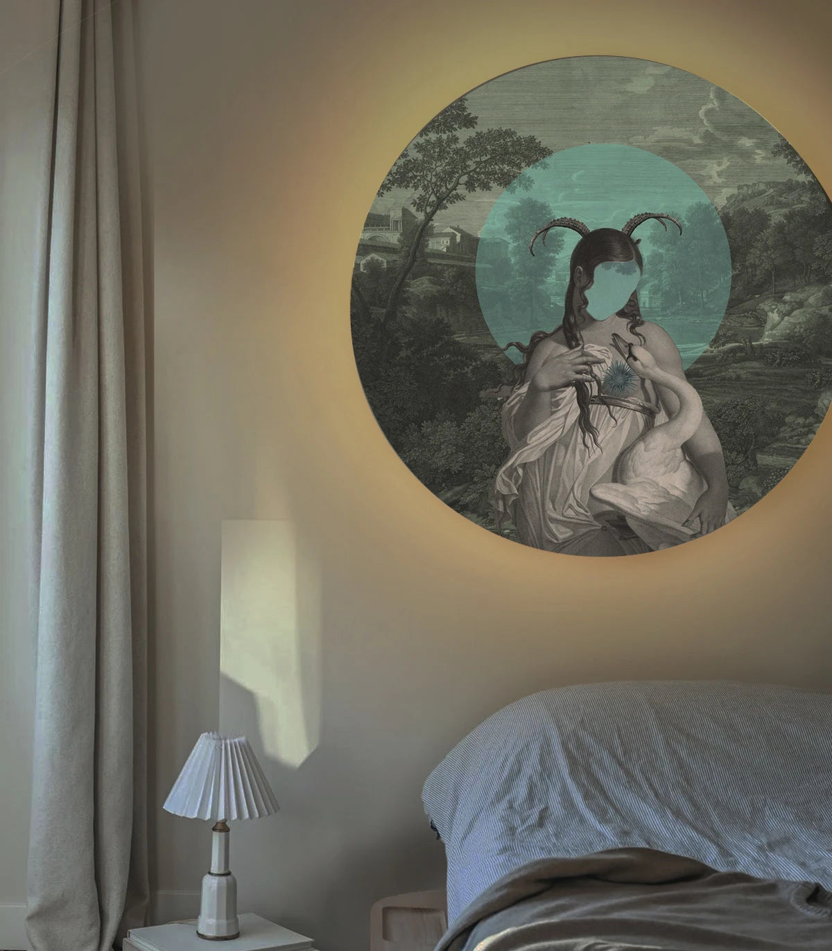 Lampa ścienna DOTS LIGHTING - ZODIAC MUSE zielony