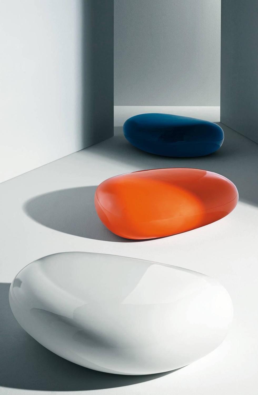 Puf KOISHI antracitový