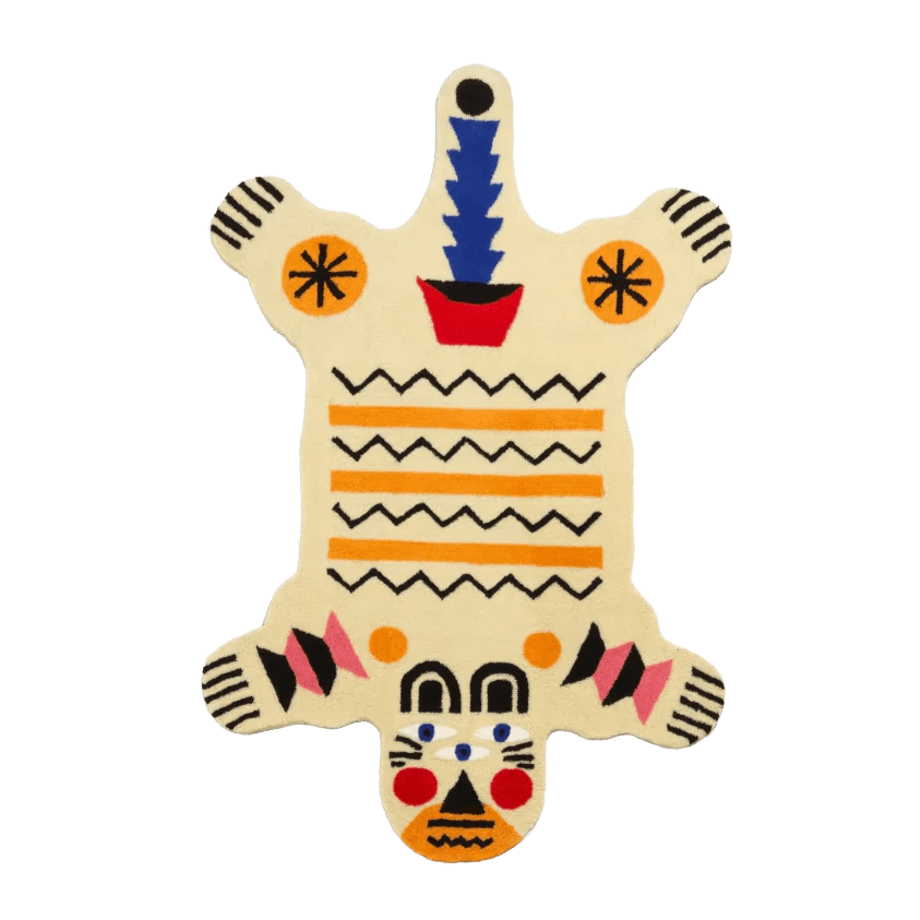 Dywan BIG BEAR beżowy Qeeboo    Eye on Design