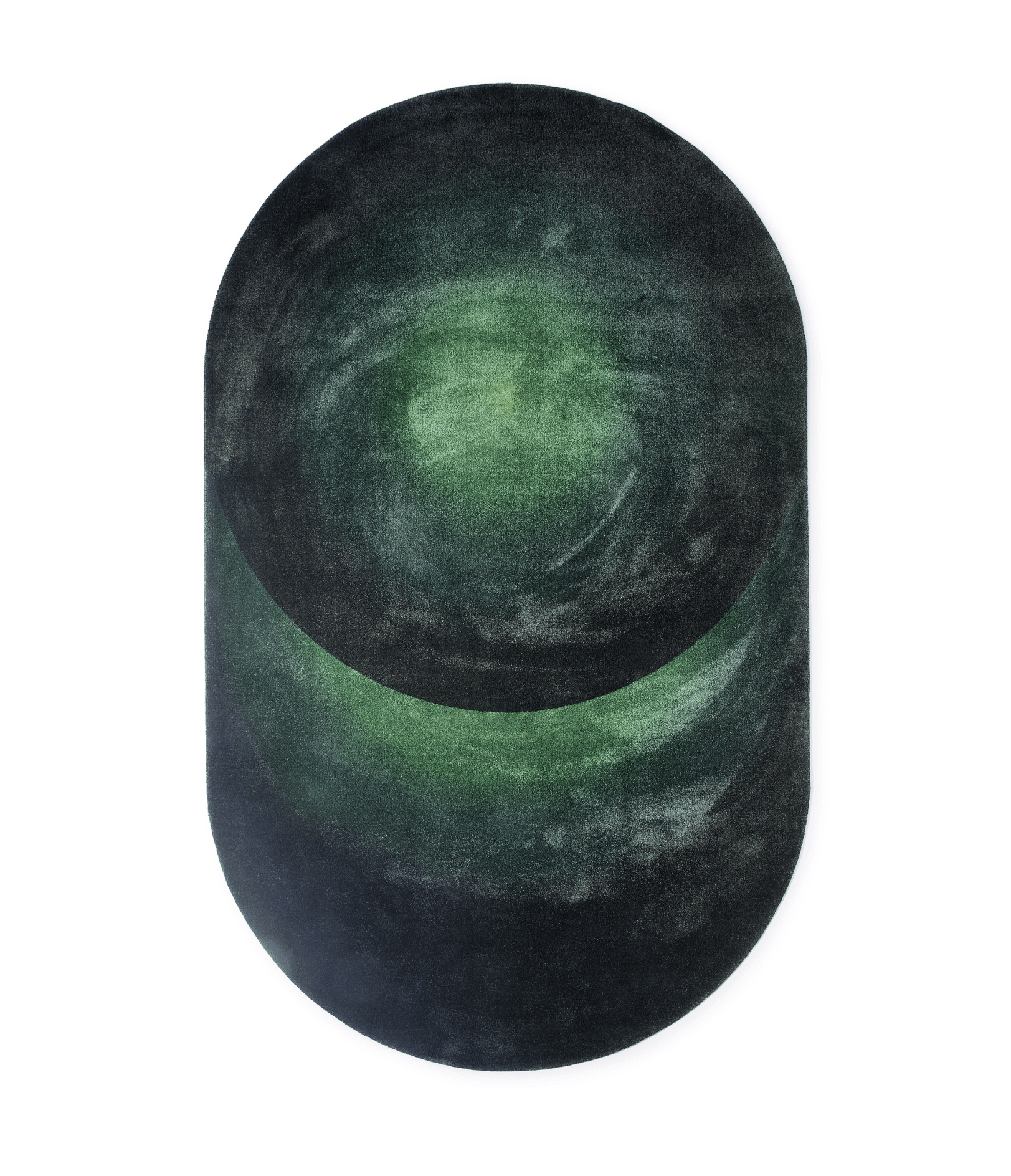 Dywan OVAL OPTICAL zielony Pols Potten    Eye on Design