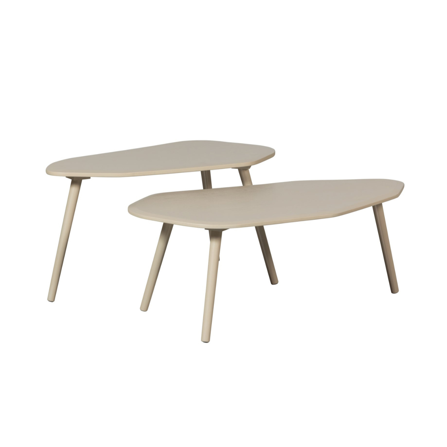 Zestaw stolików DAVINA piaskowoszary