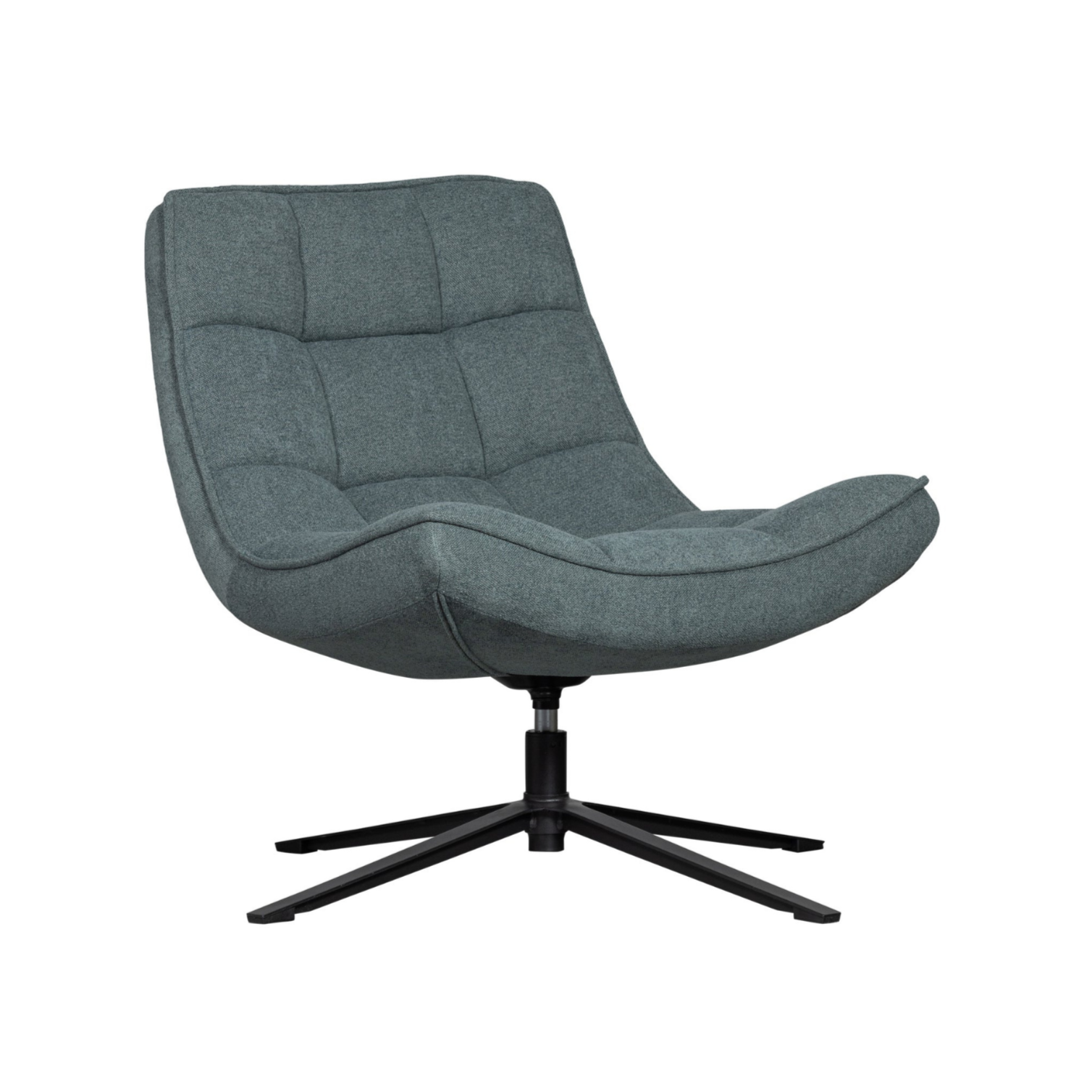 Maudi blue rotary armchair