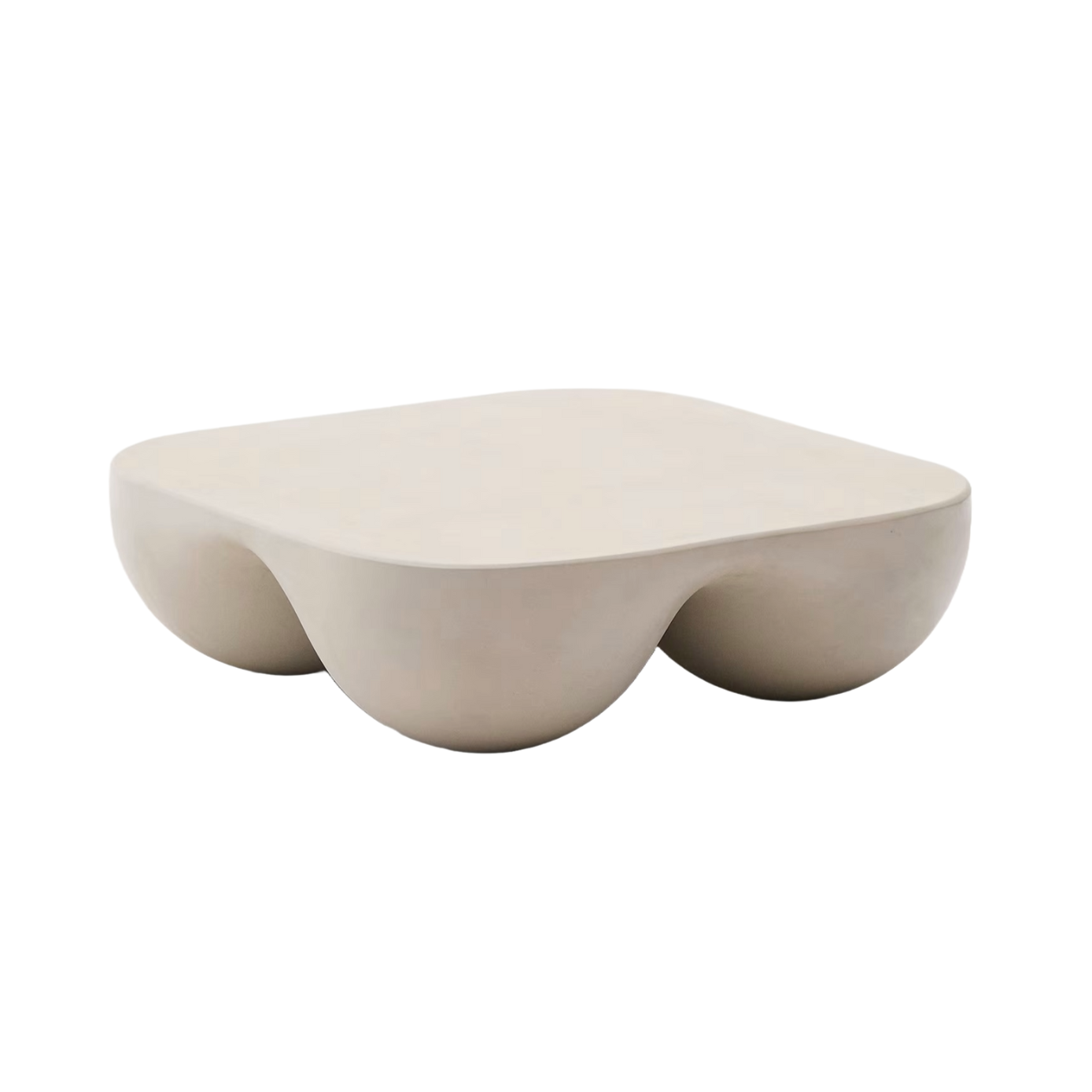 Colba beige coffee table Polystone
