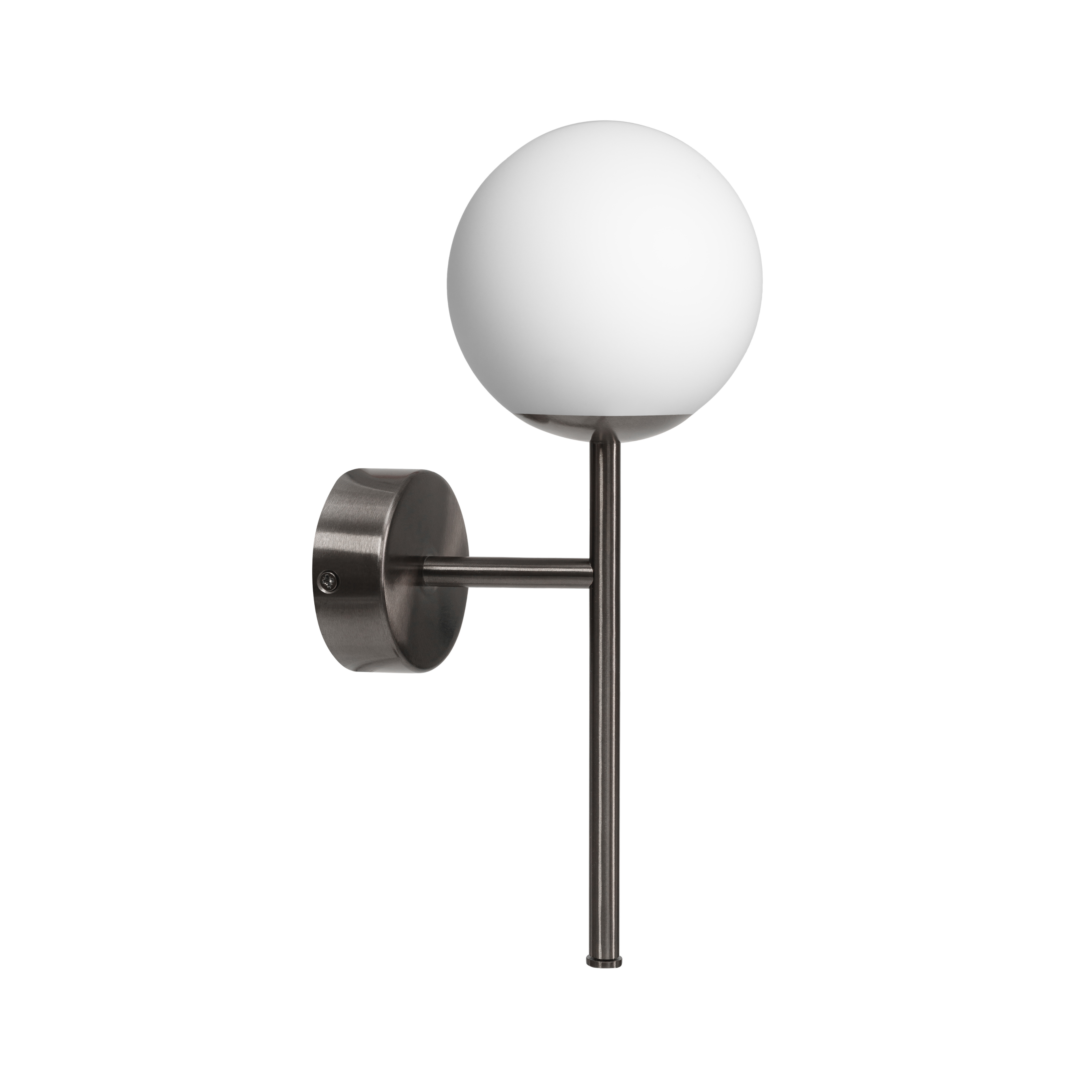 MIJA DECO brushed titanium wall lamp