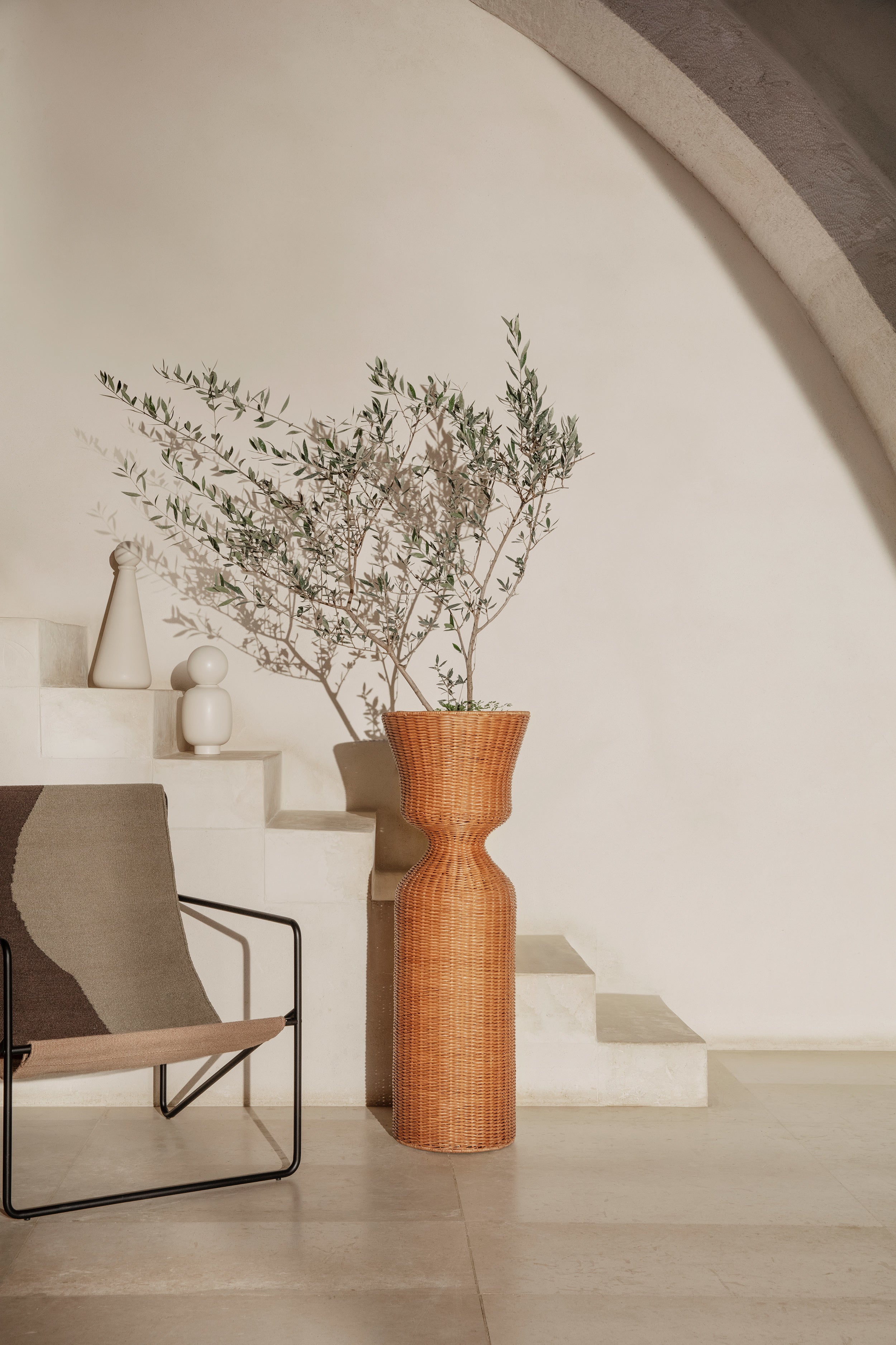 Stojan na rastliny AGNES TALL ratan