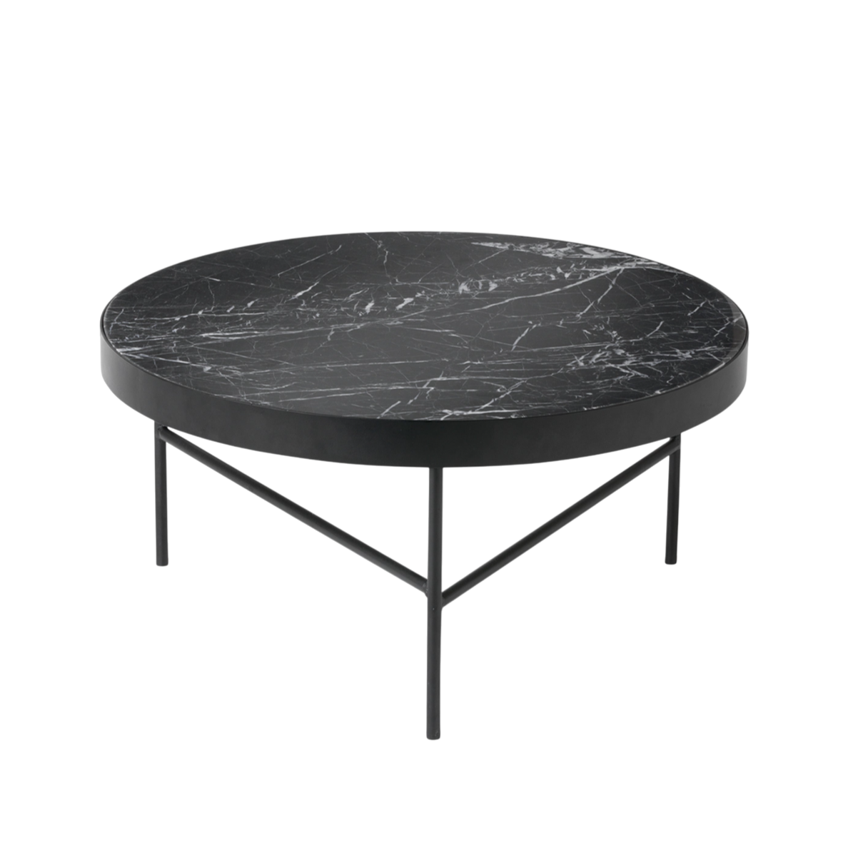 MARBLE TABLE black marble