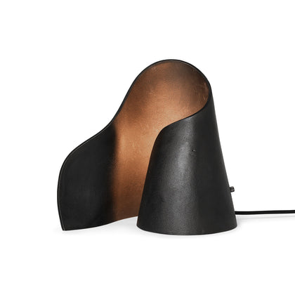 Stolná lampa OYSTER čierna