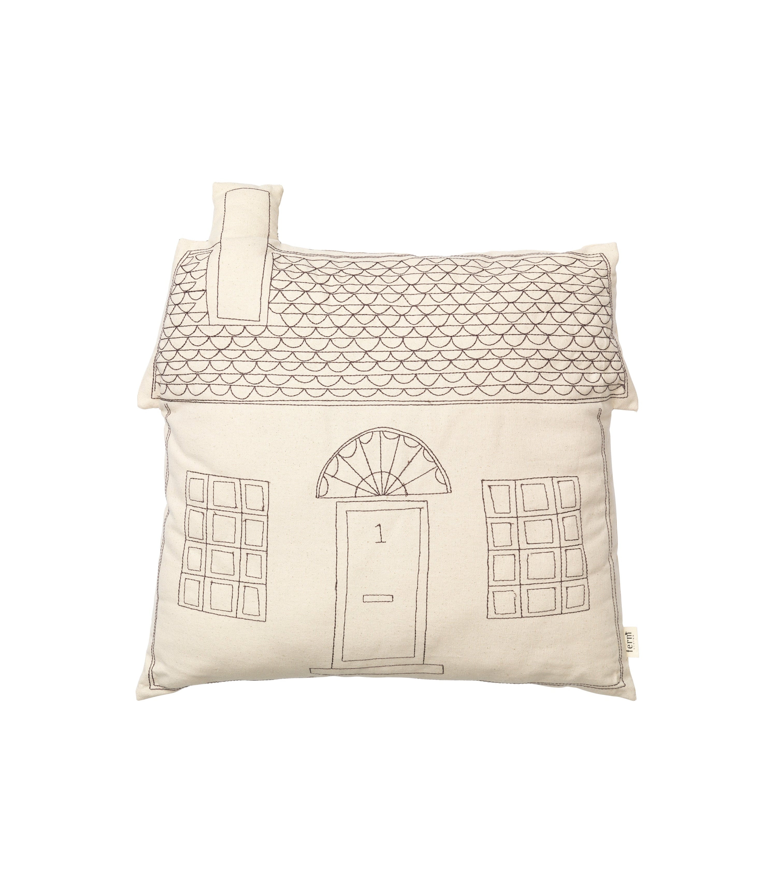 Dekoratívny vankúš ABODE COTTAGE HOUSE zlomená biela