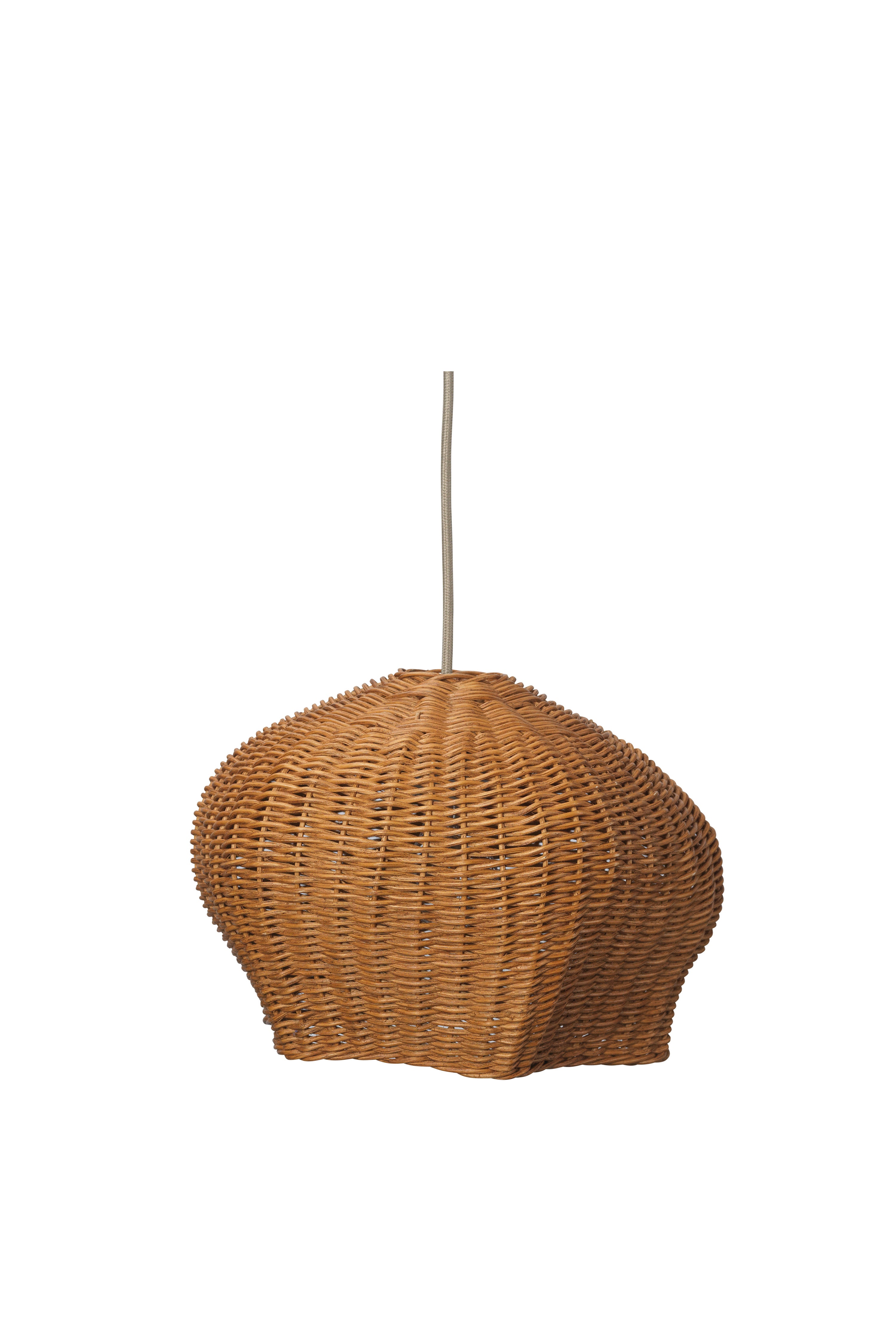 Ratanový abažúr DRAPE