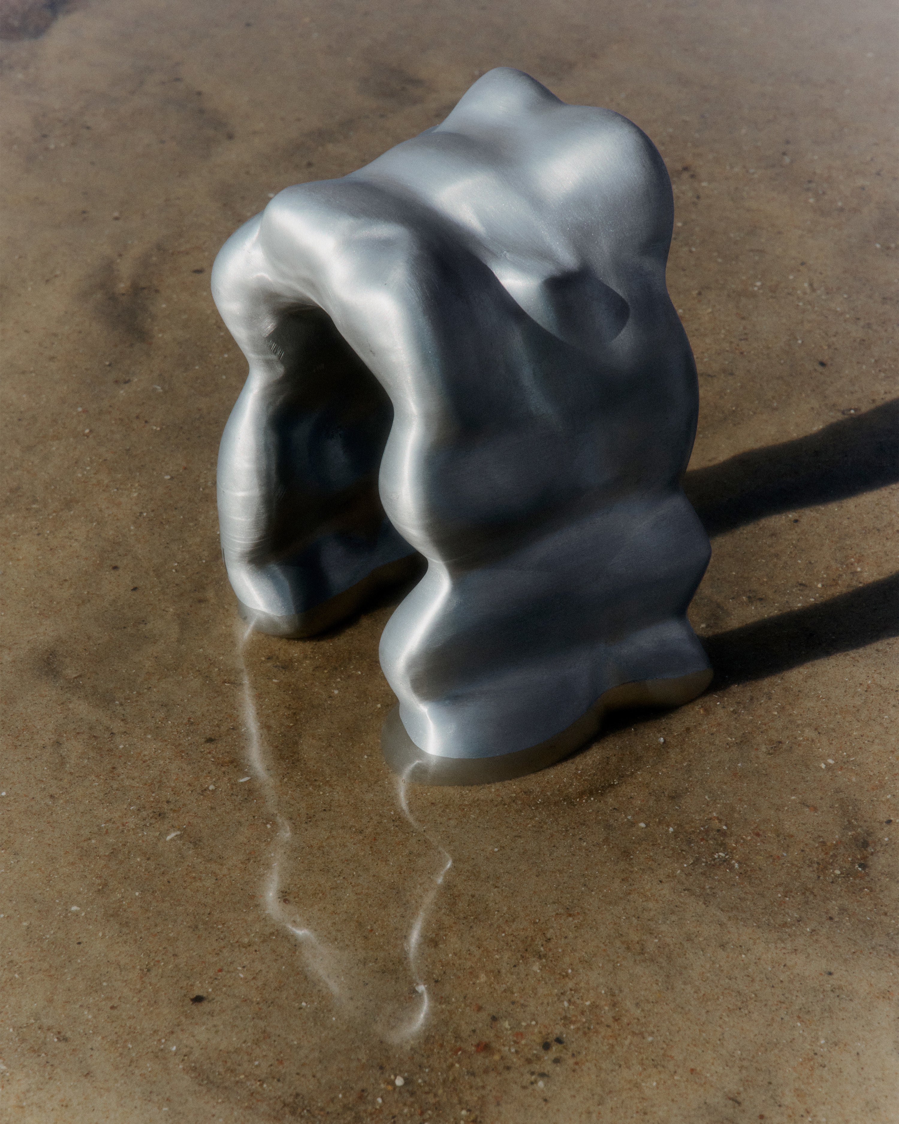 Dekorácia MORF SCULPTURE brúsené hliník