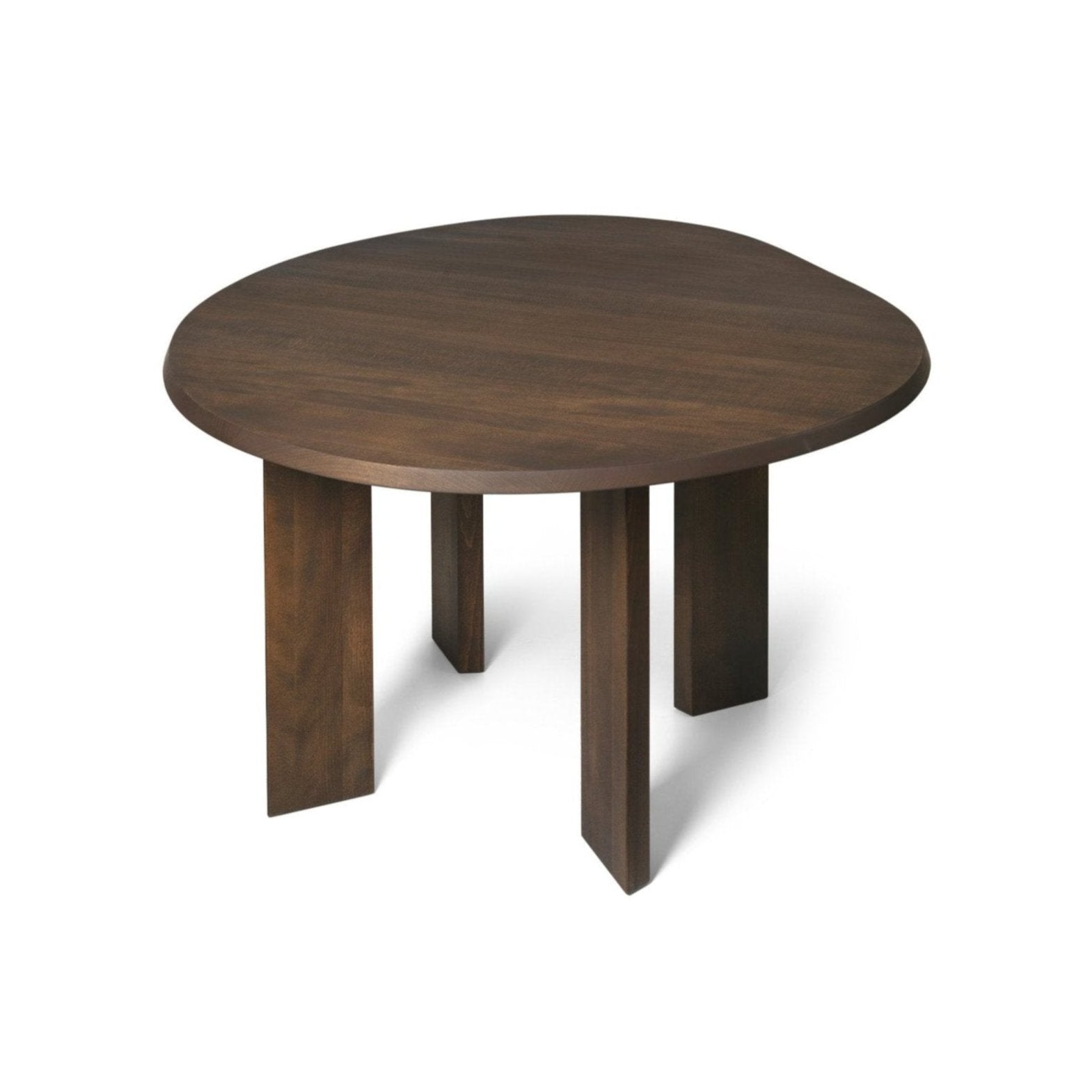 Okrúhly stôl TARN tmavý buk