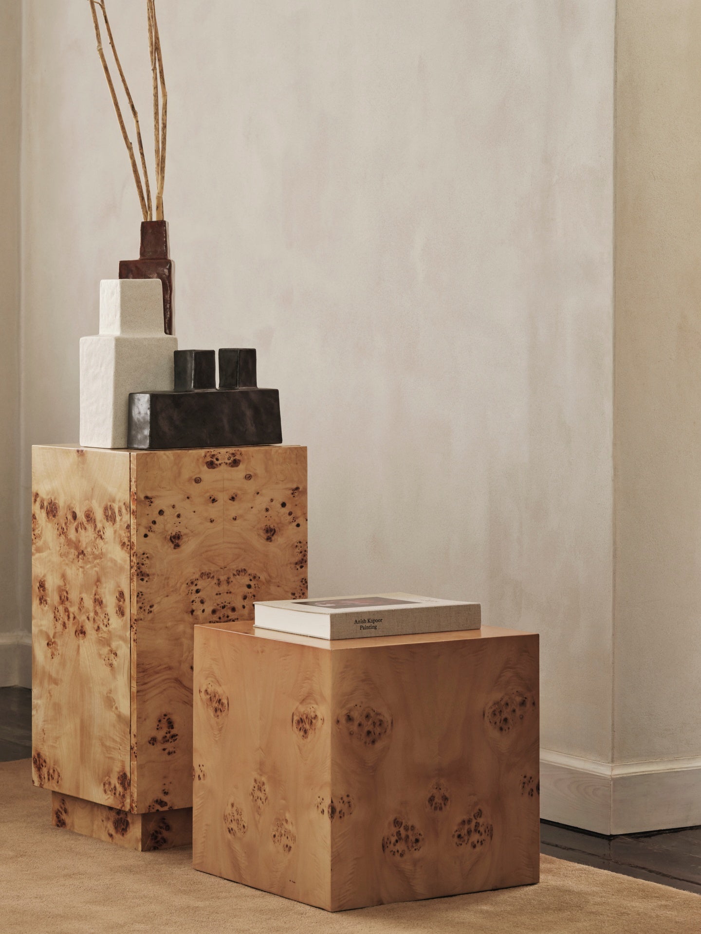 KOA rusty brown vase