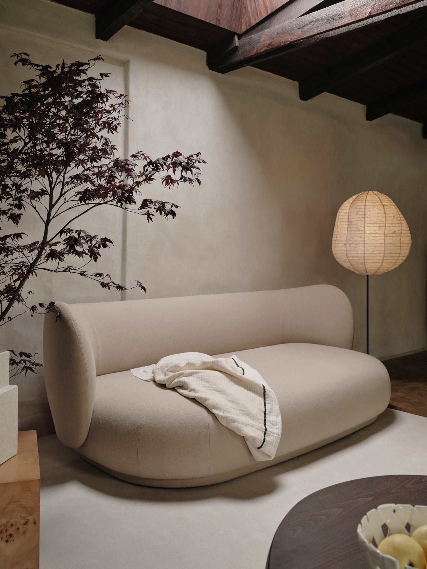 KURBIS TALL Washi Paper Floor Lamp