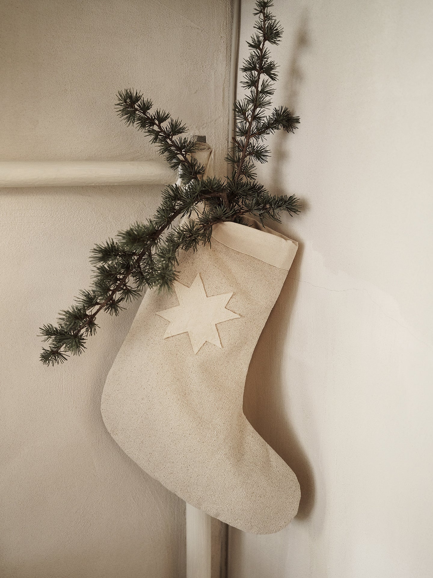 VELA CHRISTMAS STOCKING gift bag cotton