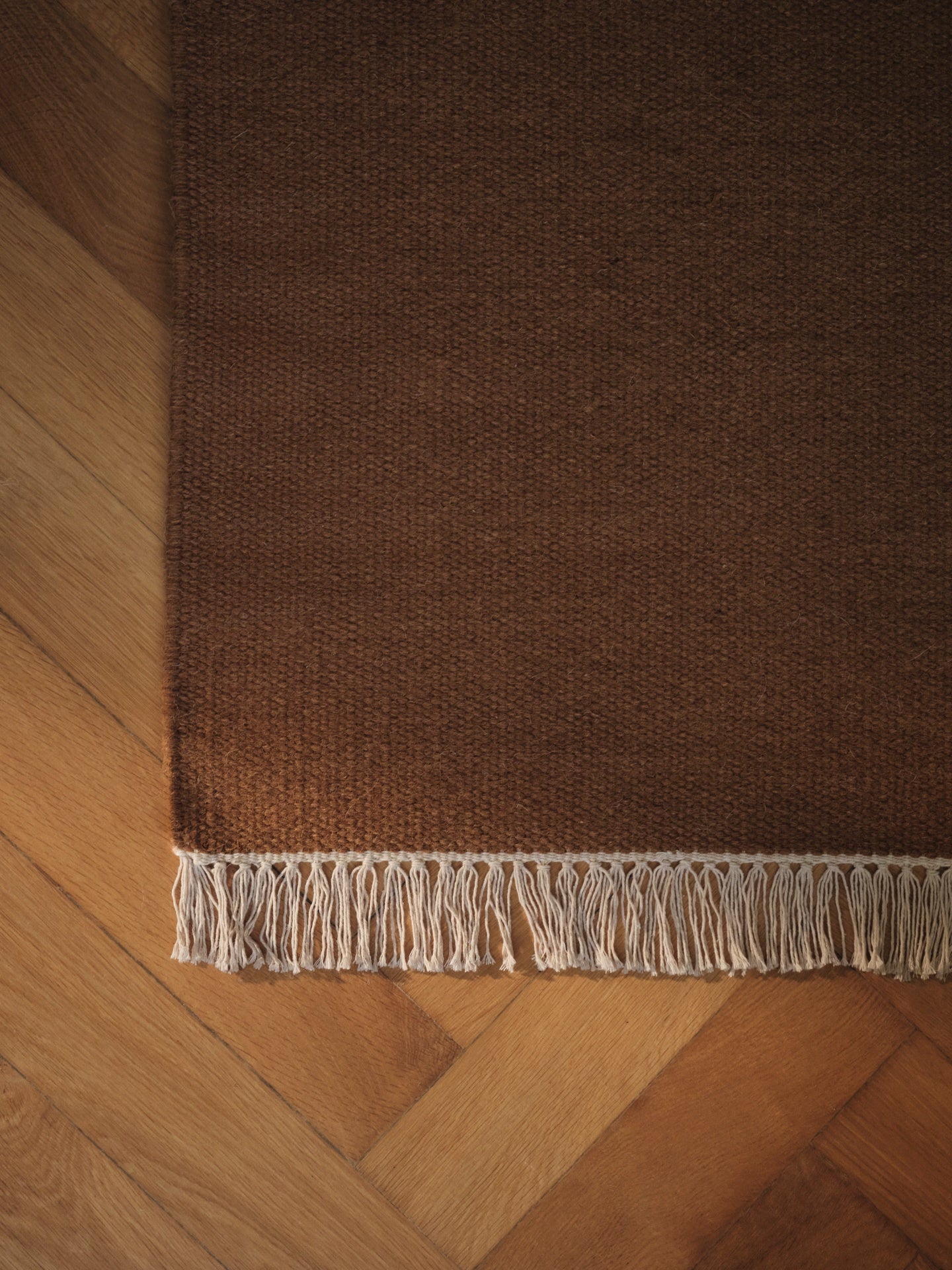 Koberec KELIM MERGE záruka s béžovou farbou