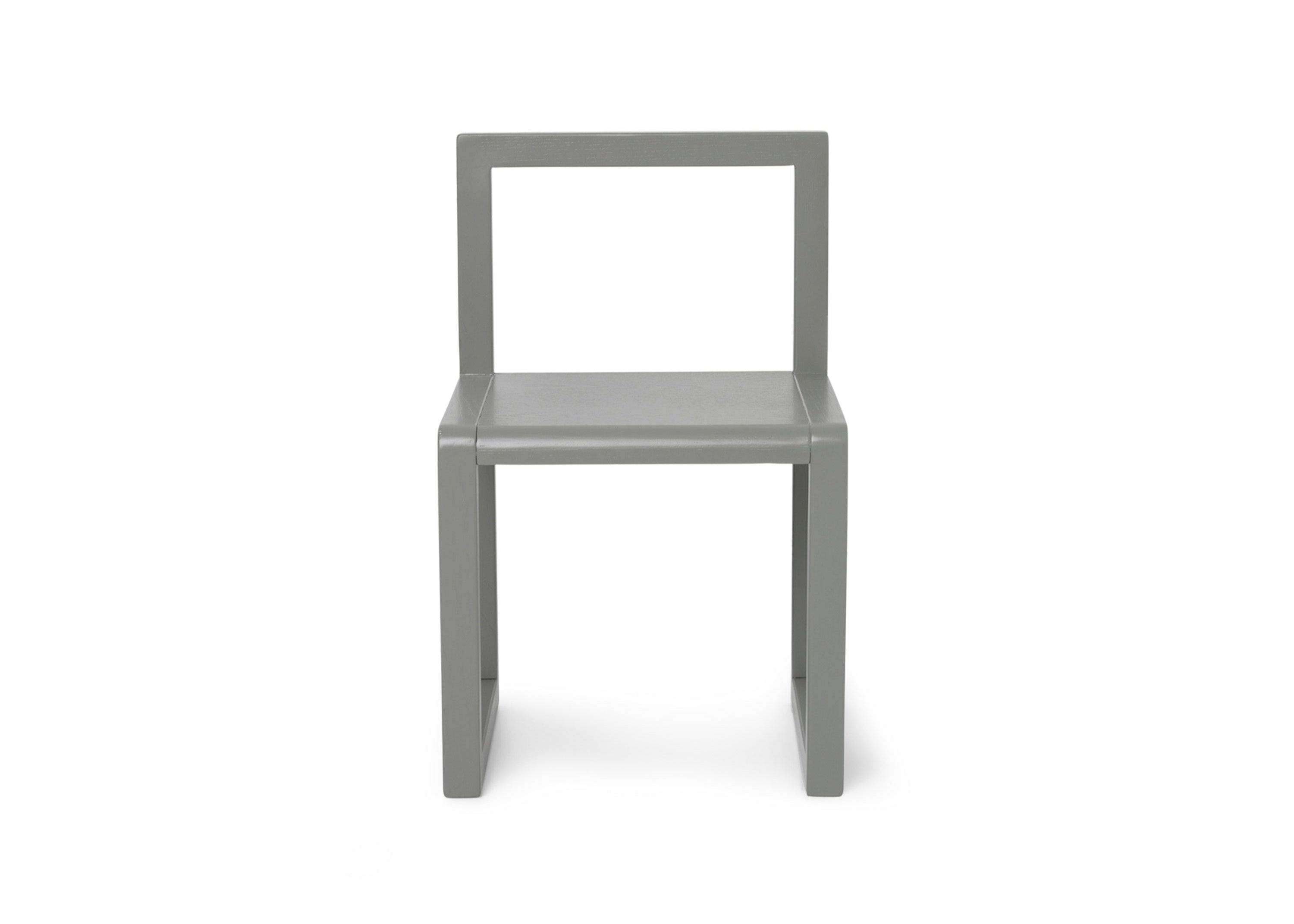 Detská stolička MALÝ ARCHITEKT šedá