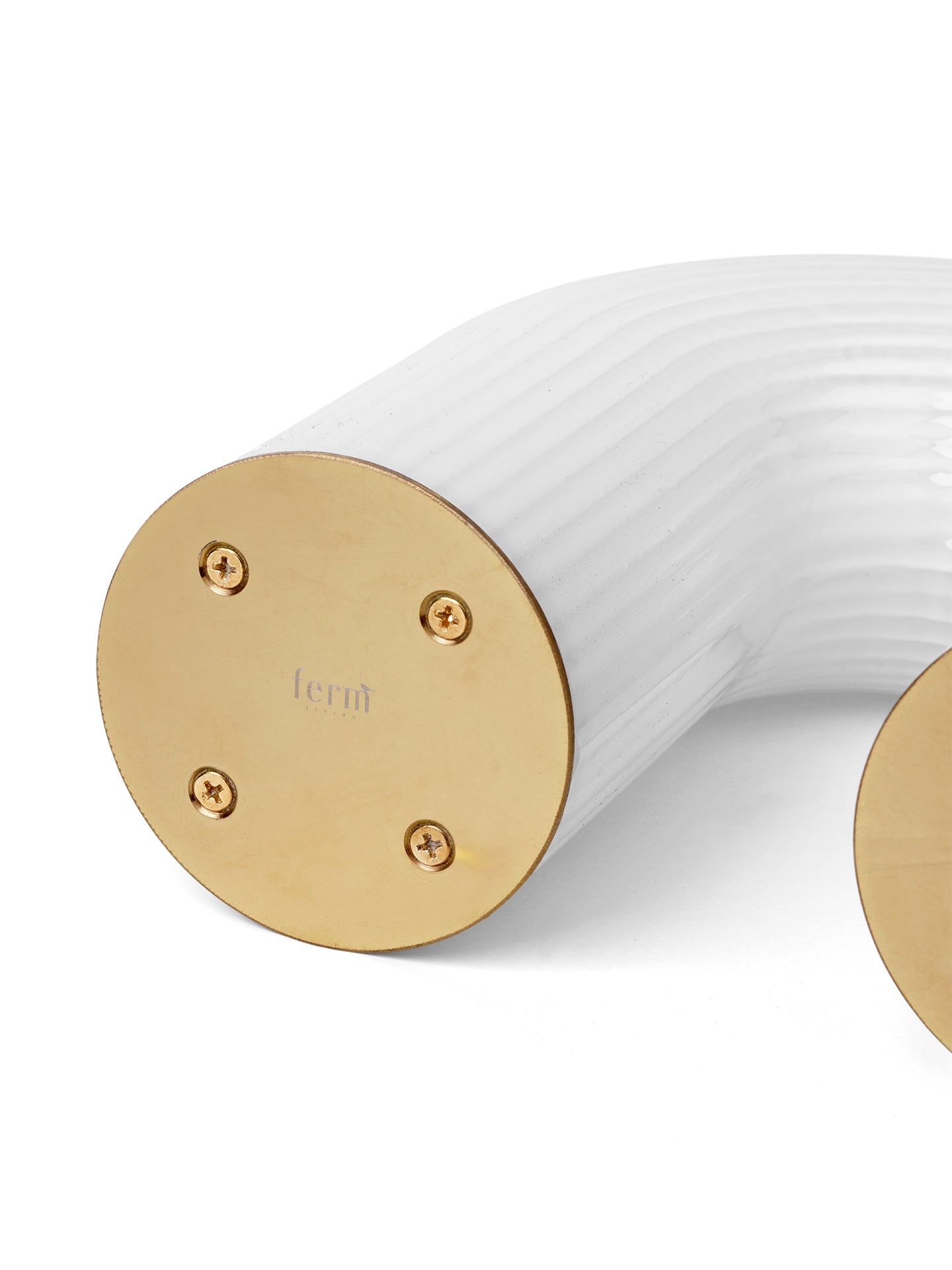 Table lamp VUELTA Milk glass