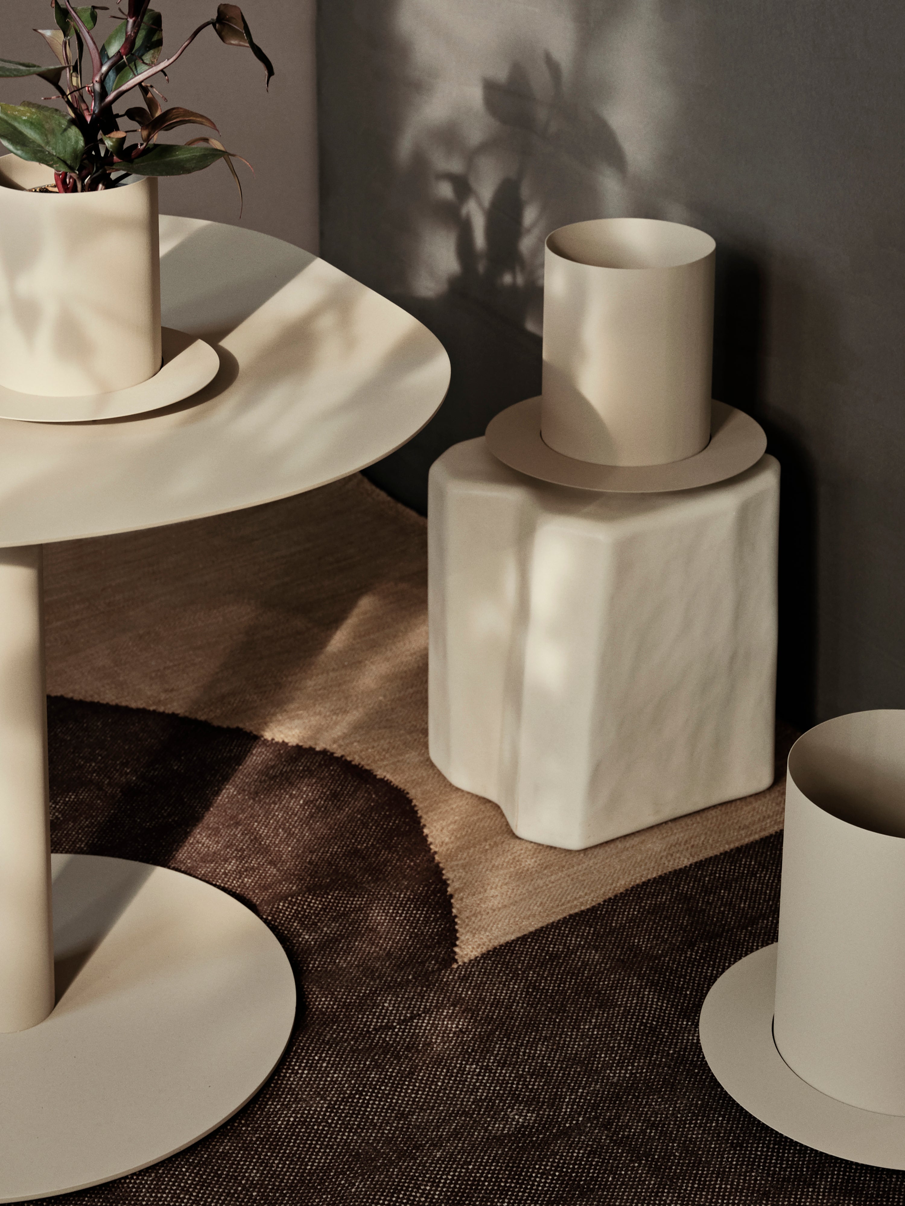 AURAN beige pot