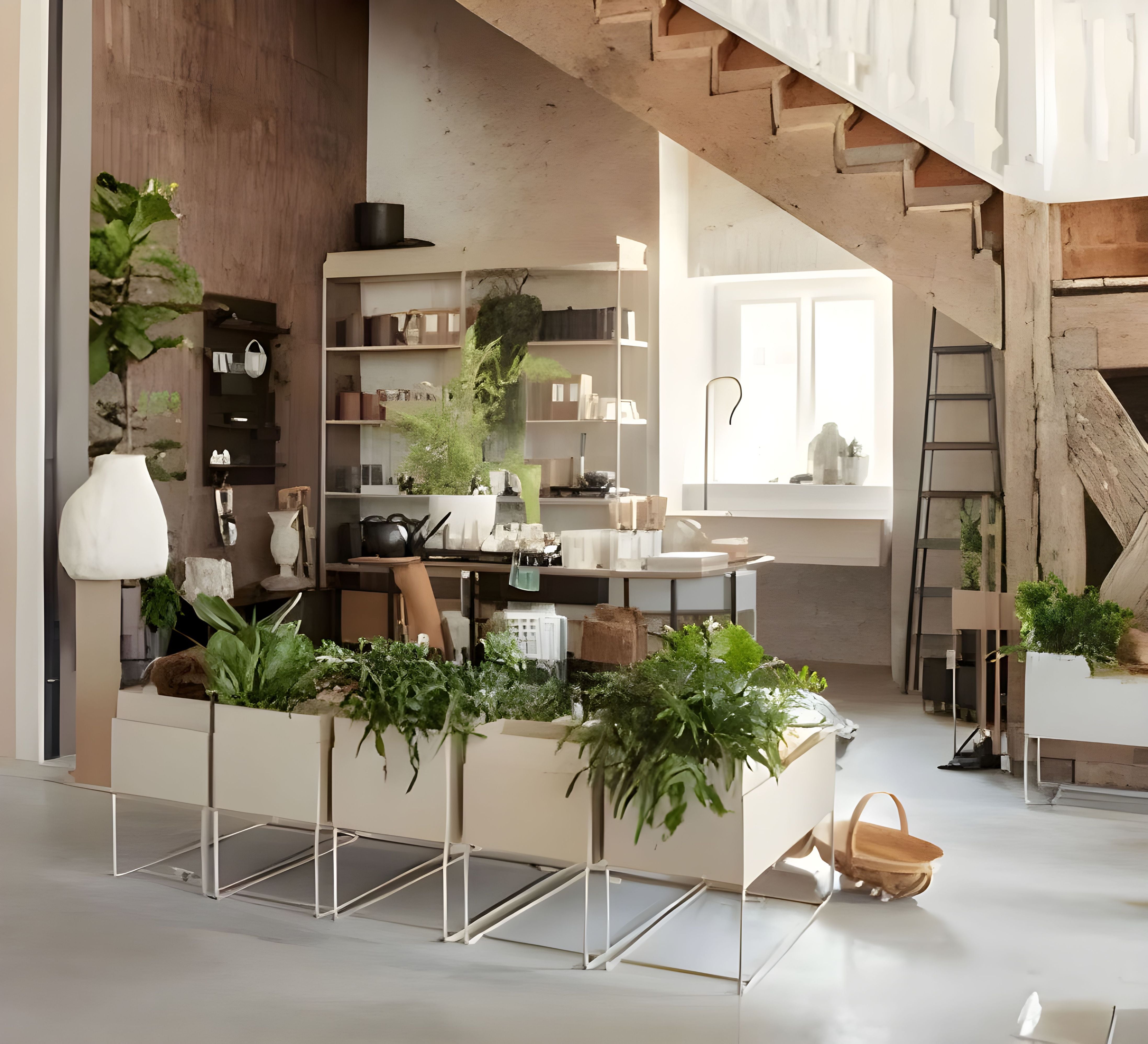 Kvetináč PLANT BOX béžový