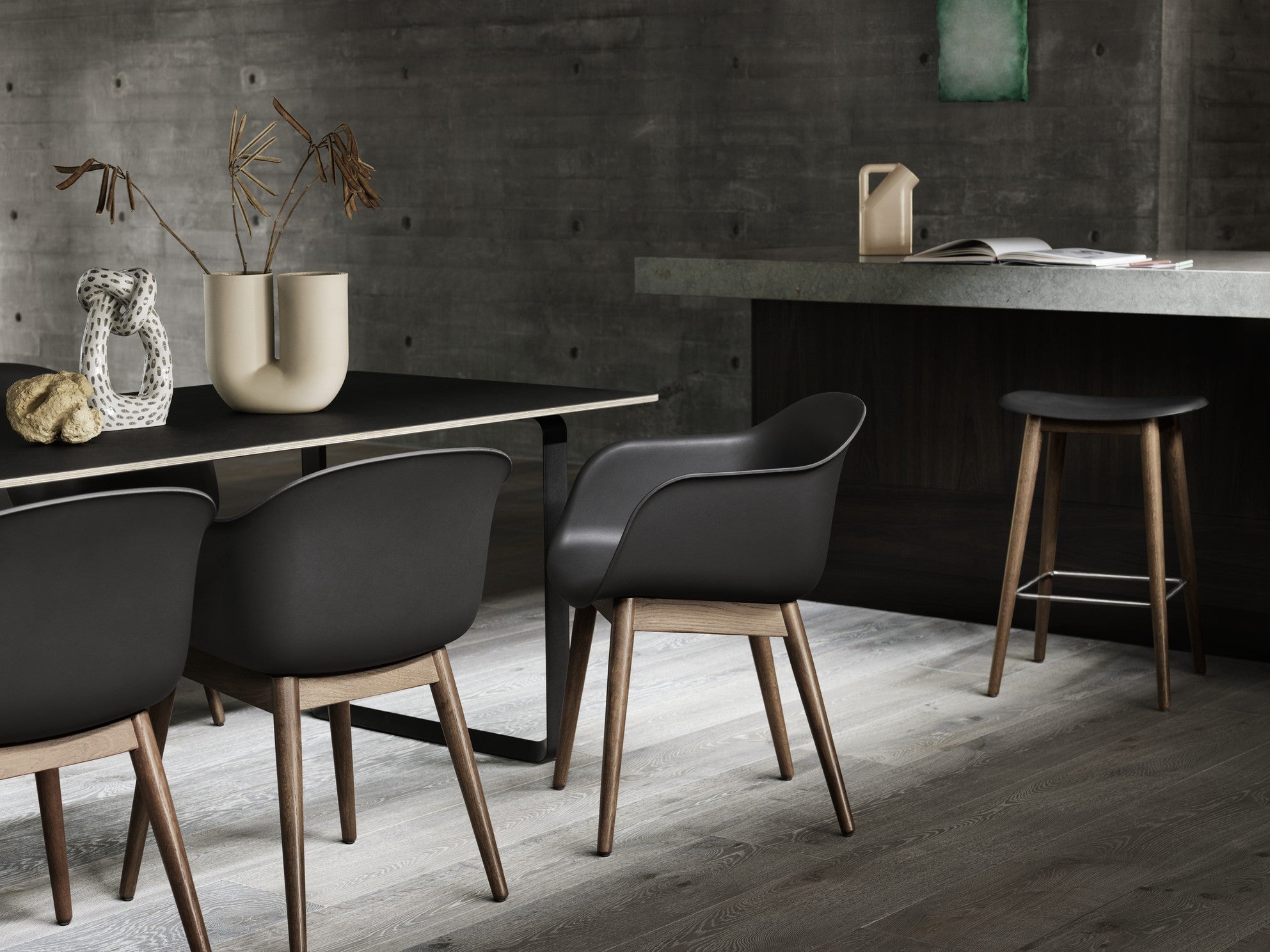 70/70 Black Table
