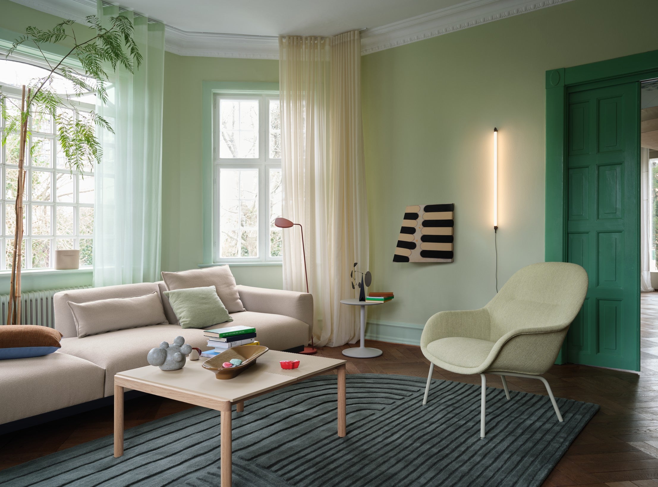 Lampa ścienna FINE czarny