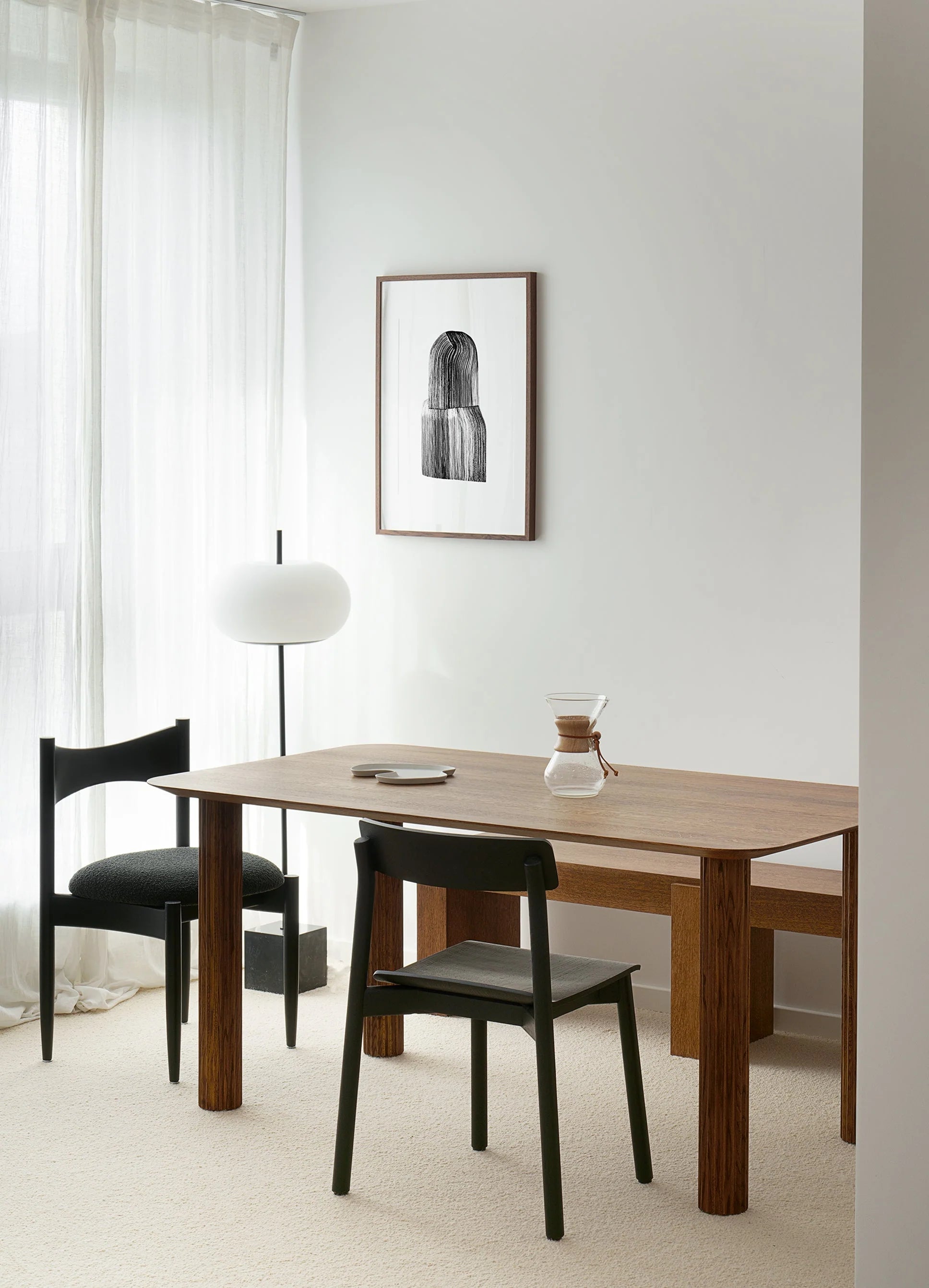 Stôl FILAR z dubového dreva