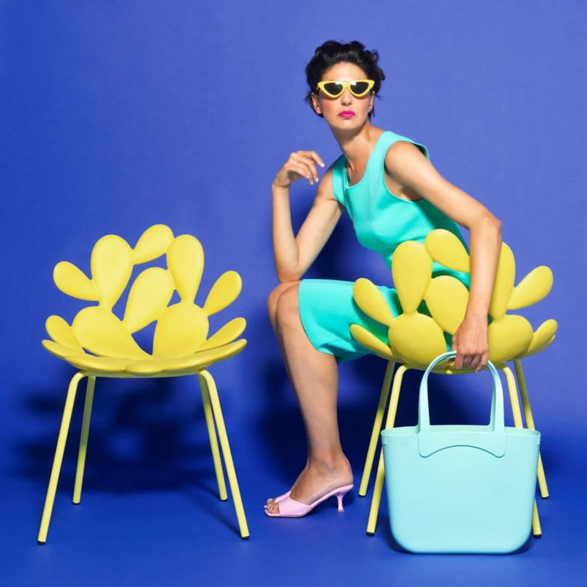 FILICUDI yellow garden chair set