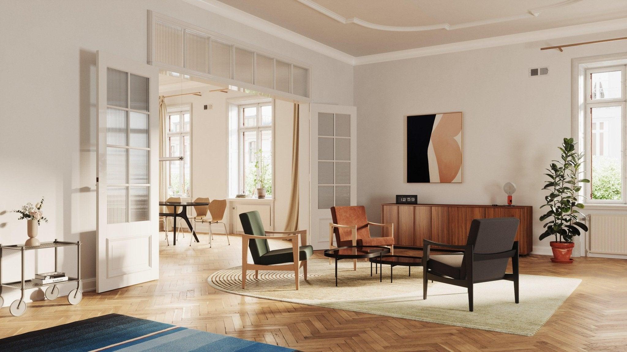 Fotel CK57 tapicerowany Vzór    Eye on Design