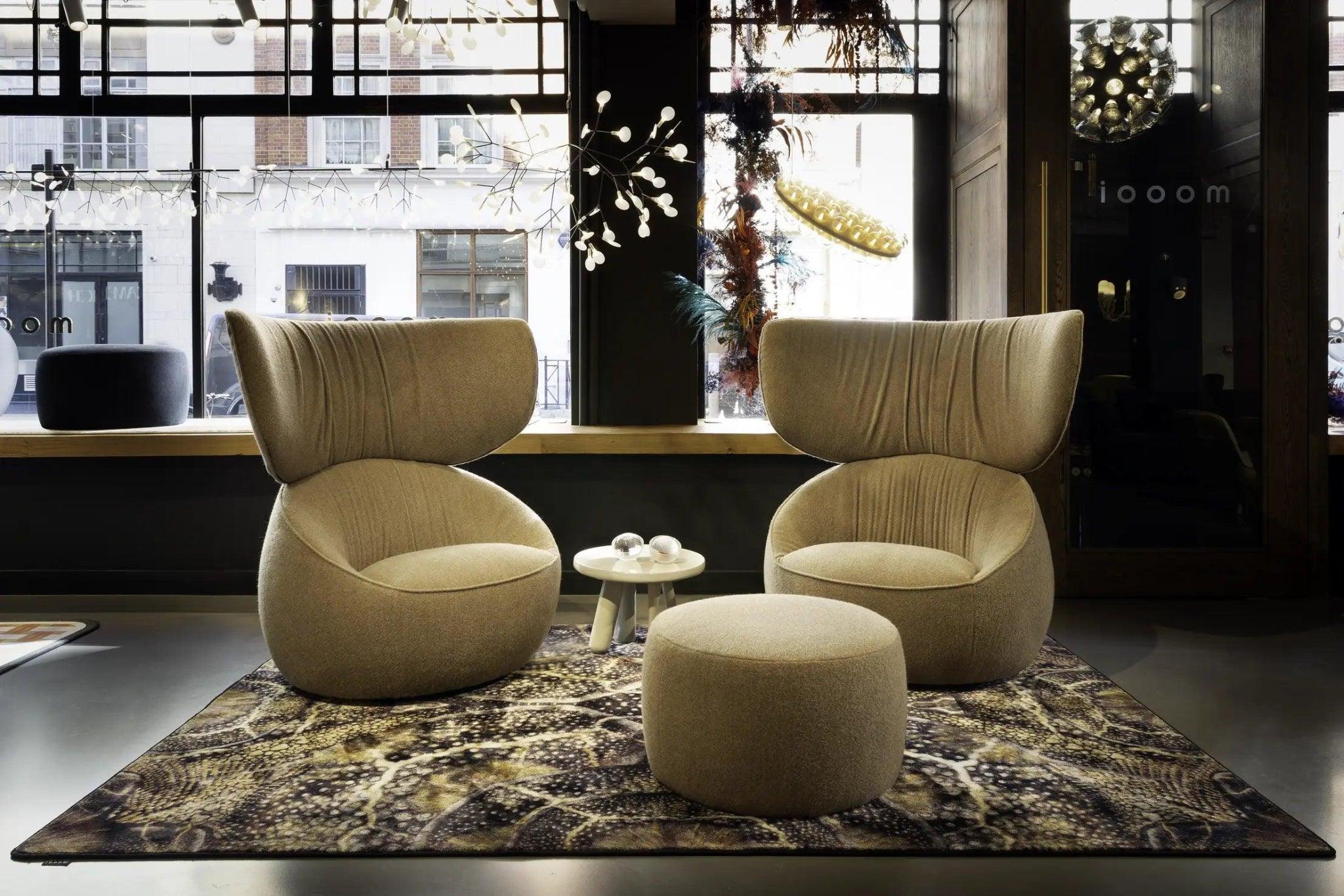 HANA WINGBACK upholstered armchair Moooi Eye on Design