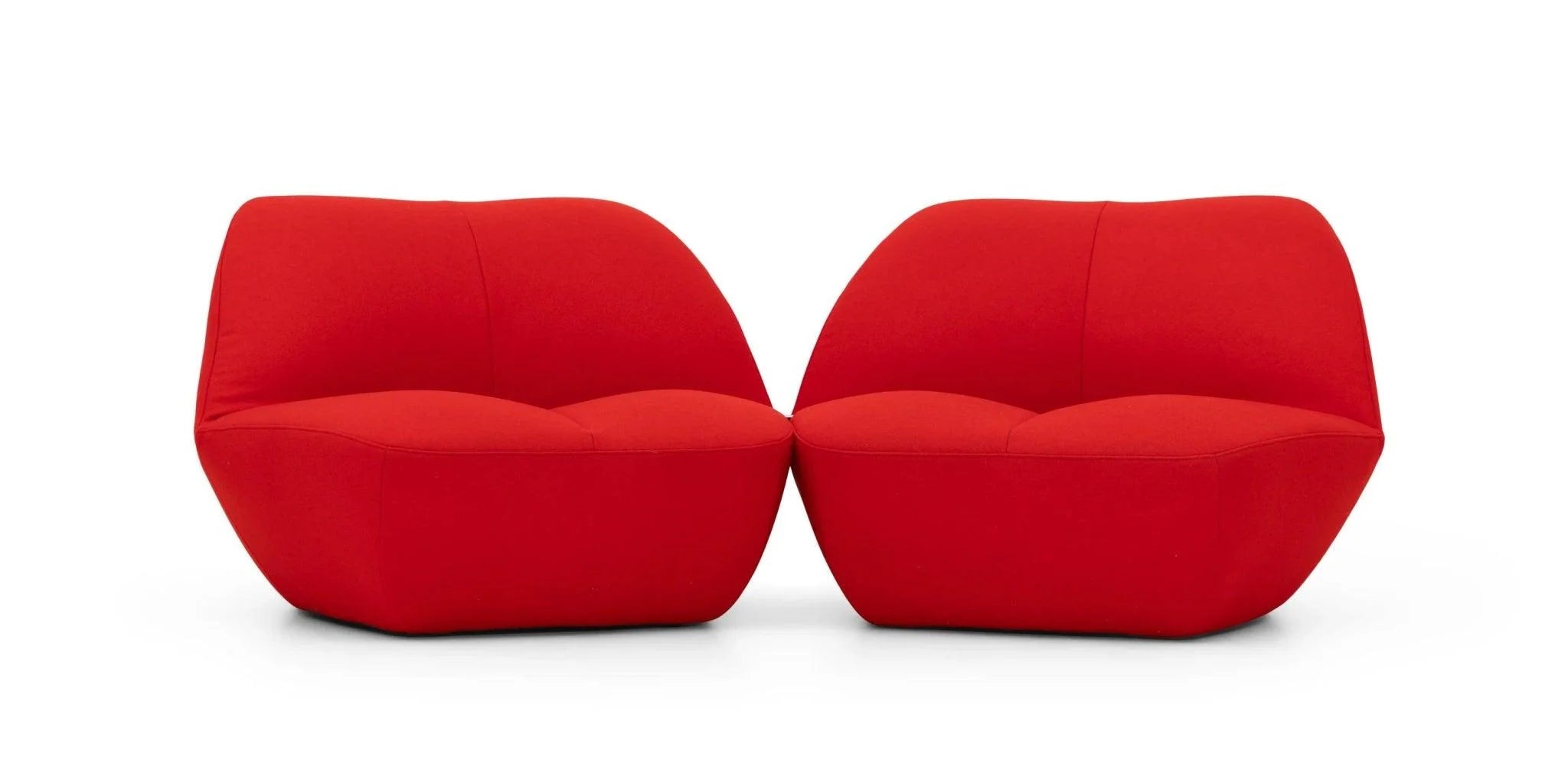 KISSS upholstered armchair Moooi Eye on Design