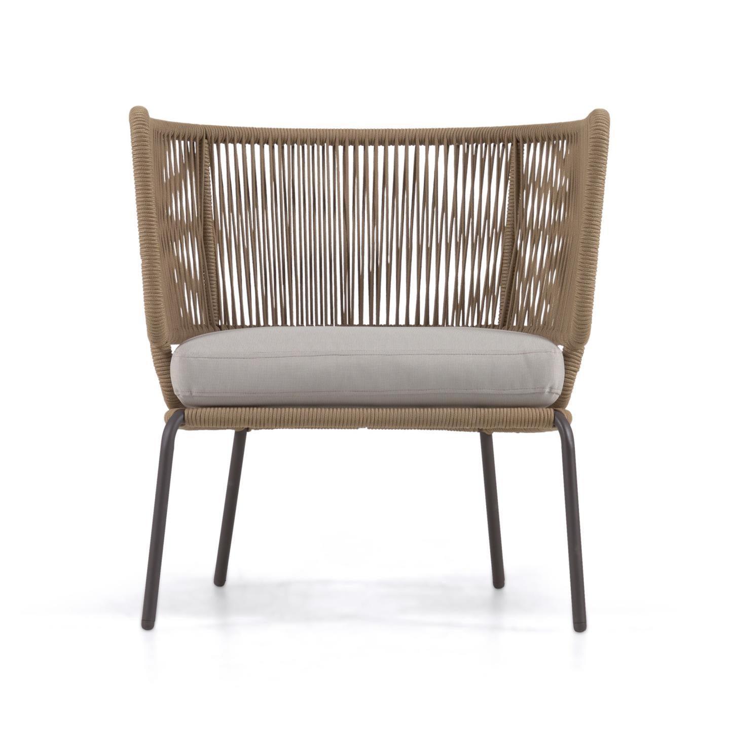 Fotel ogrodowy NADIN beżowy La Forma    Eye on Design