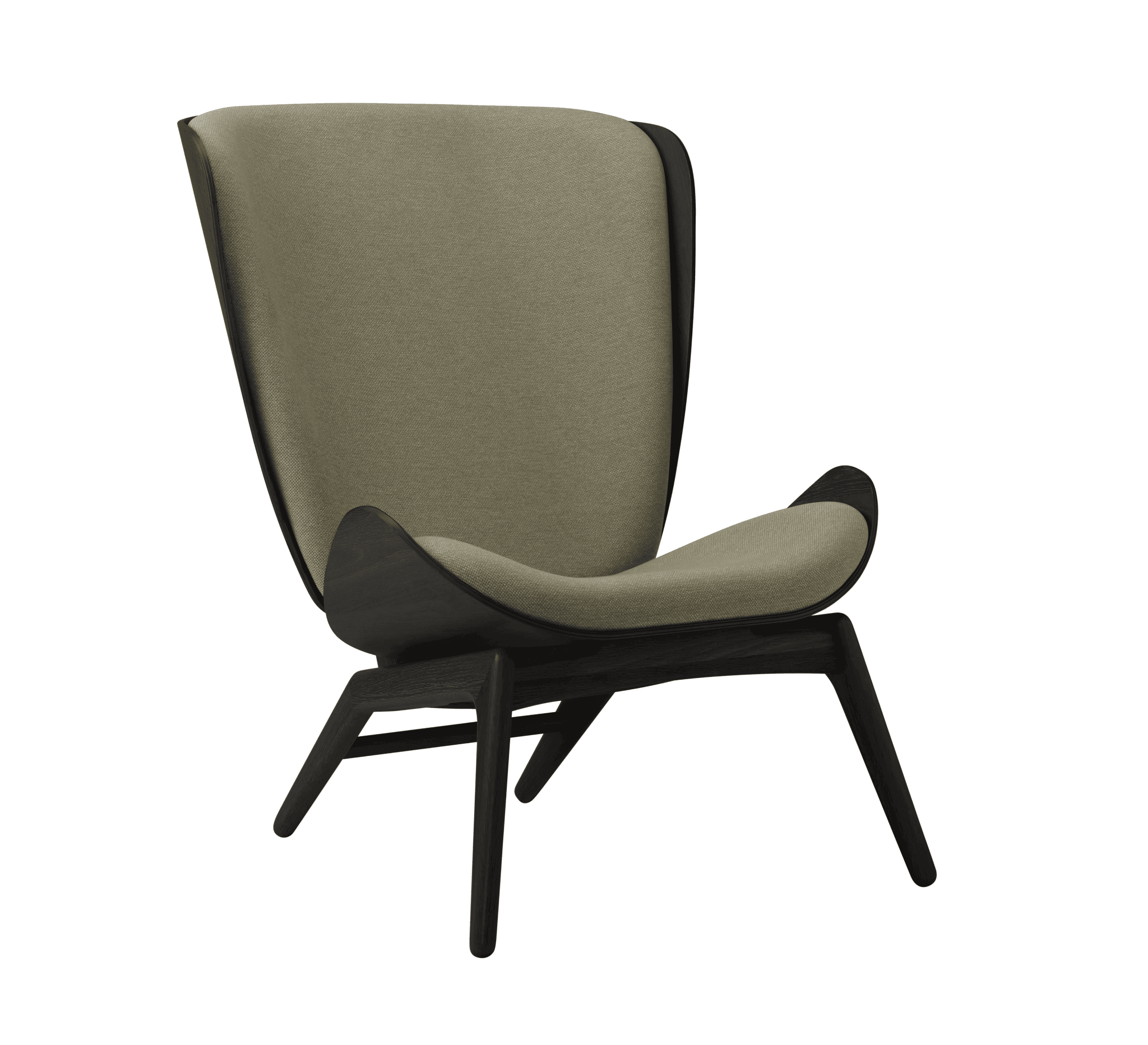 Fotel READER szałwiowy z czarną podstawą UMAGE    Eye on Design