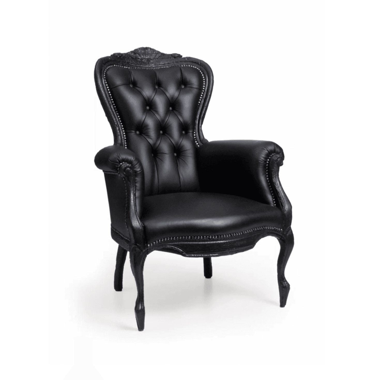 SMOKE armchair black Moooi Eye on Design