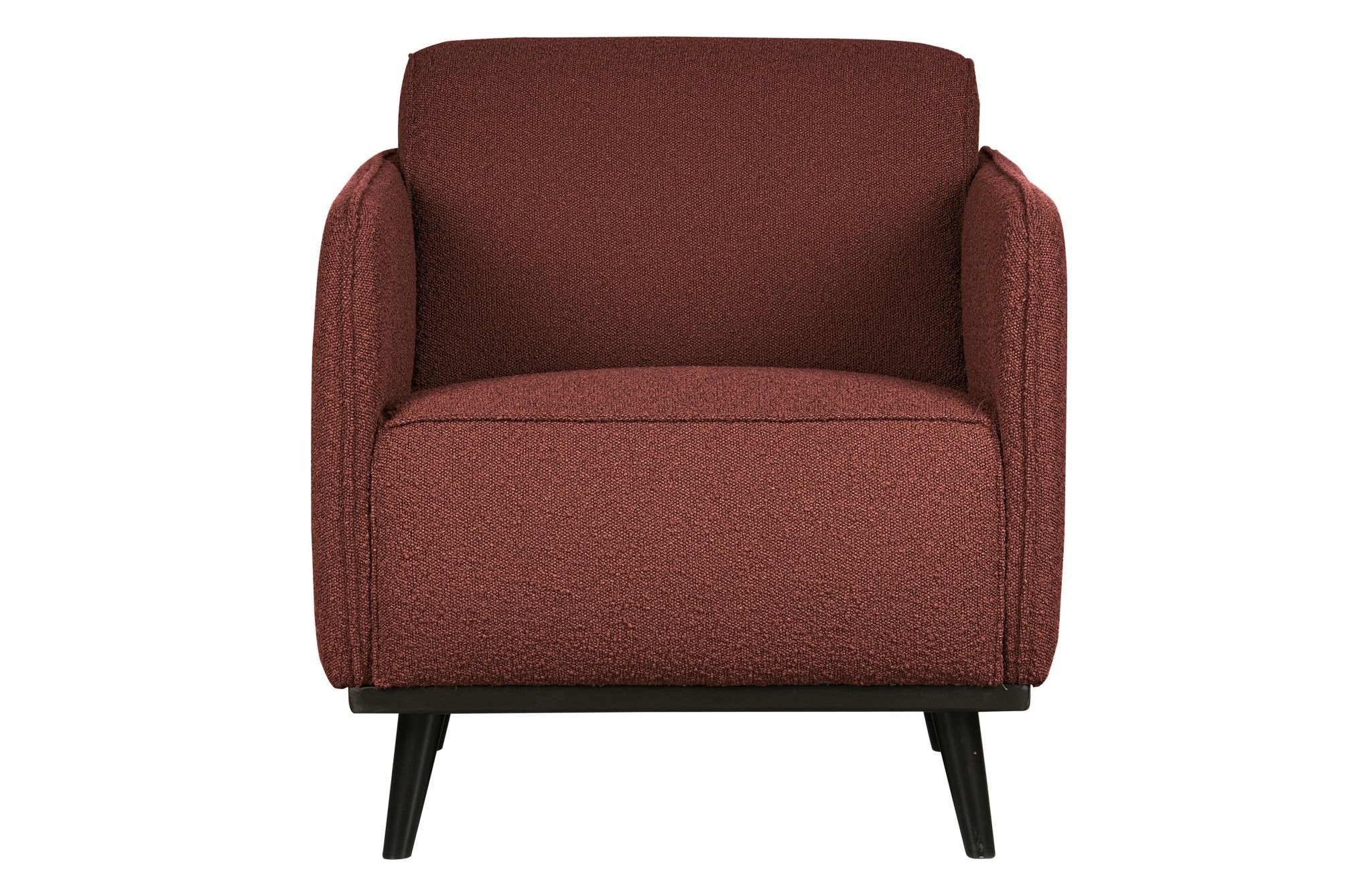 Fotel STATEMENT boucle kasztanowy Be Pure    Eye on Design