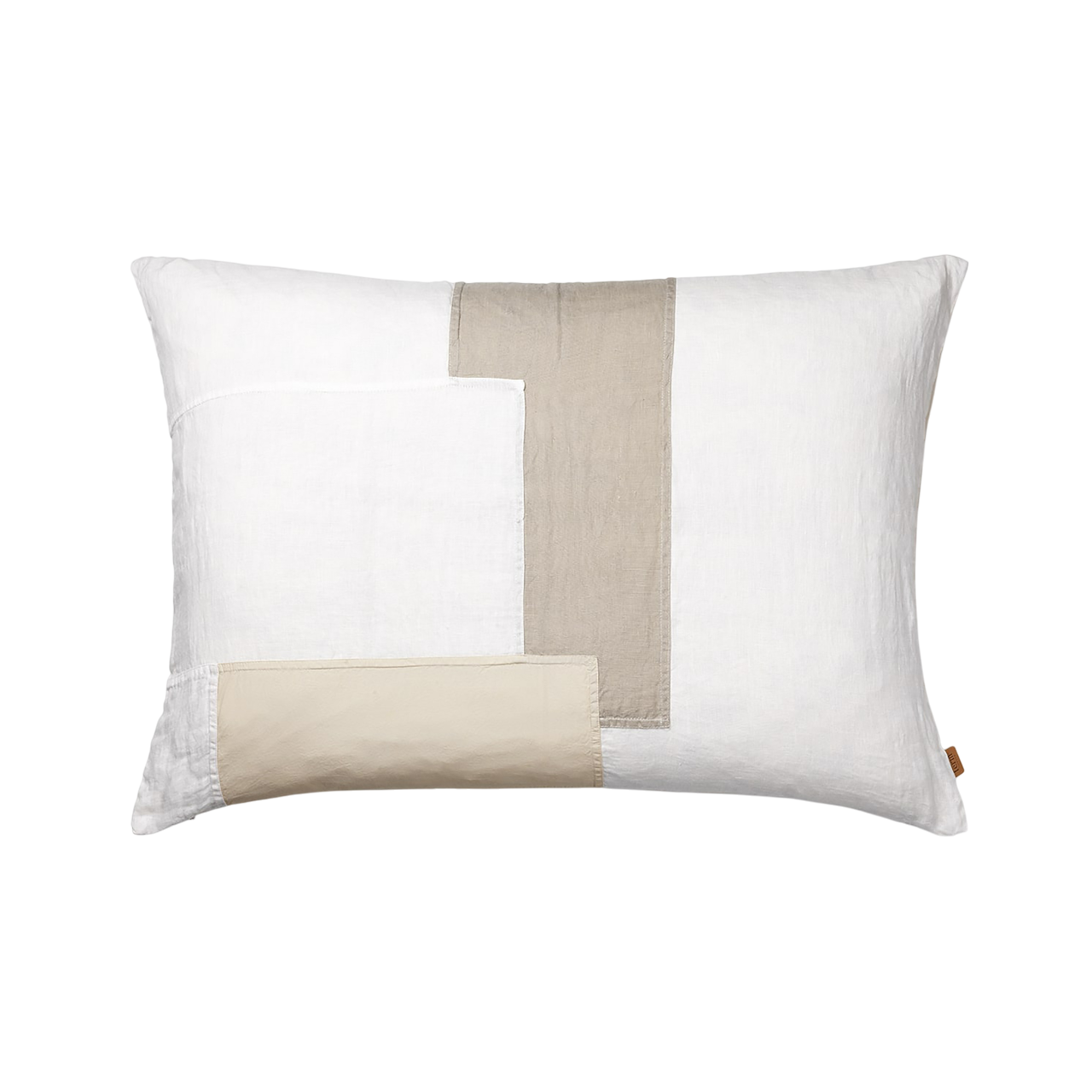 Poduszka dekoracyjna PART CUSHION złamana biel