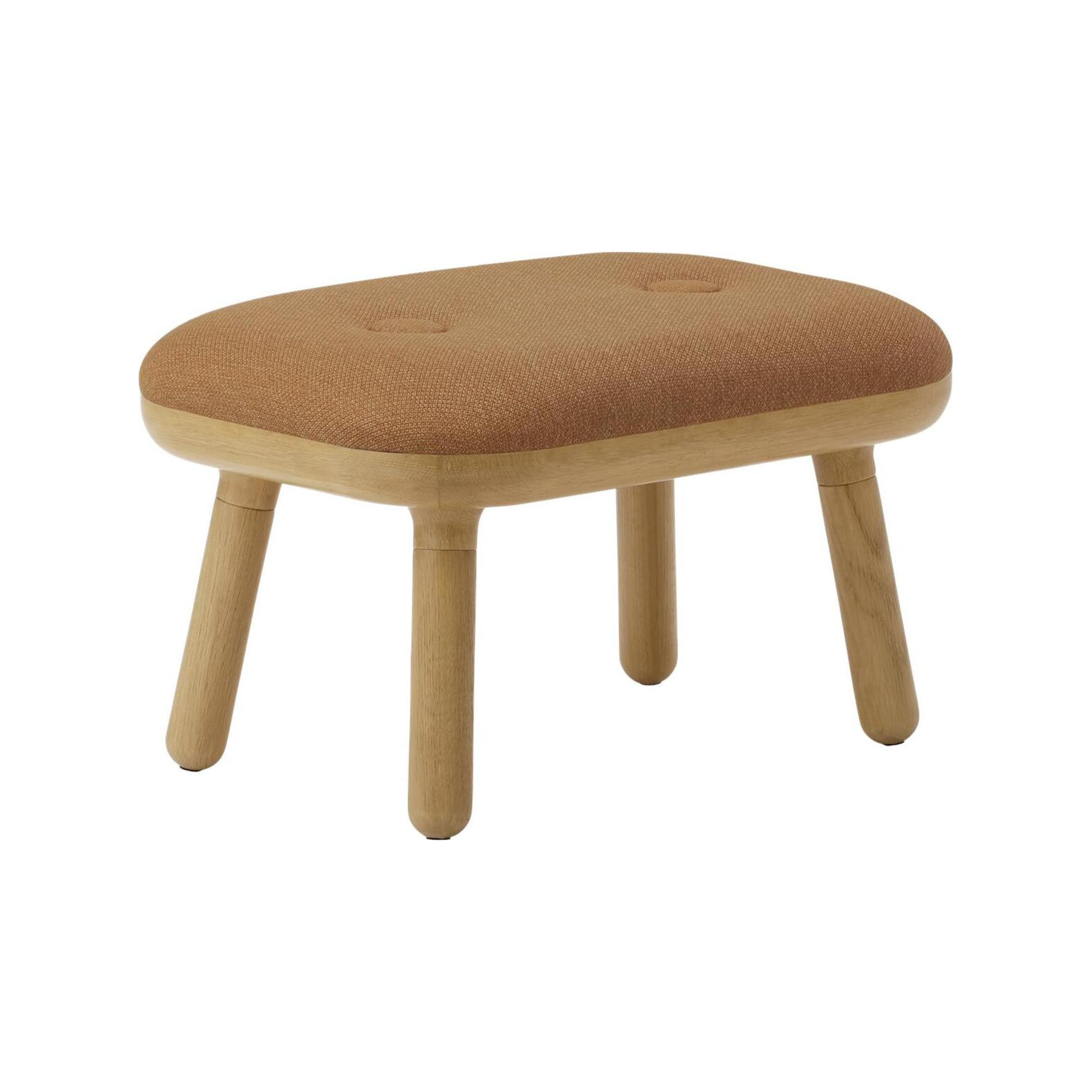 PAFF caramel stool with oak base