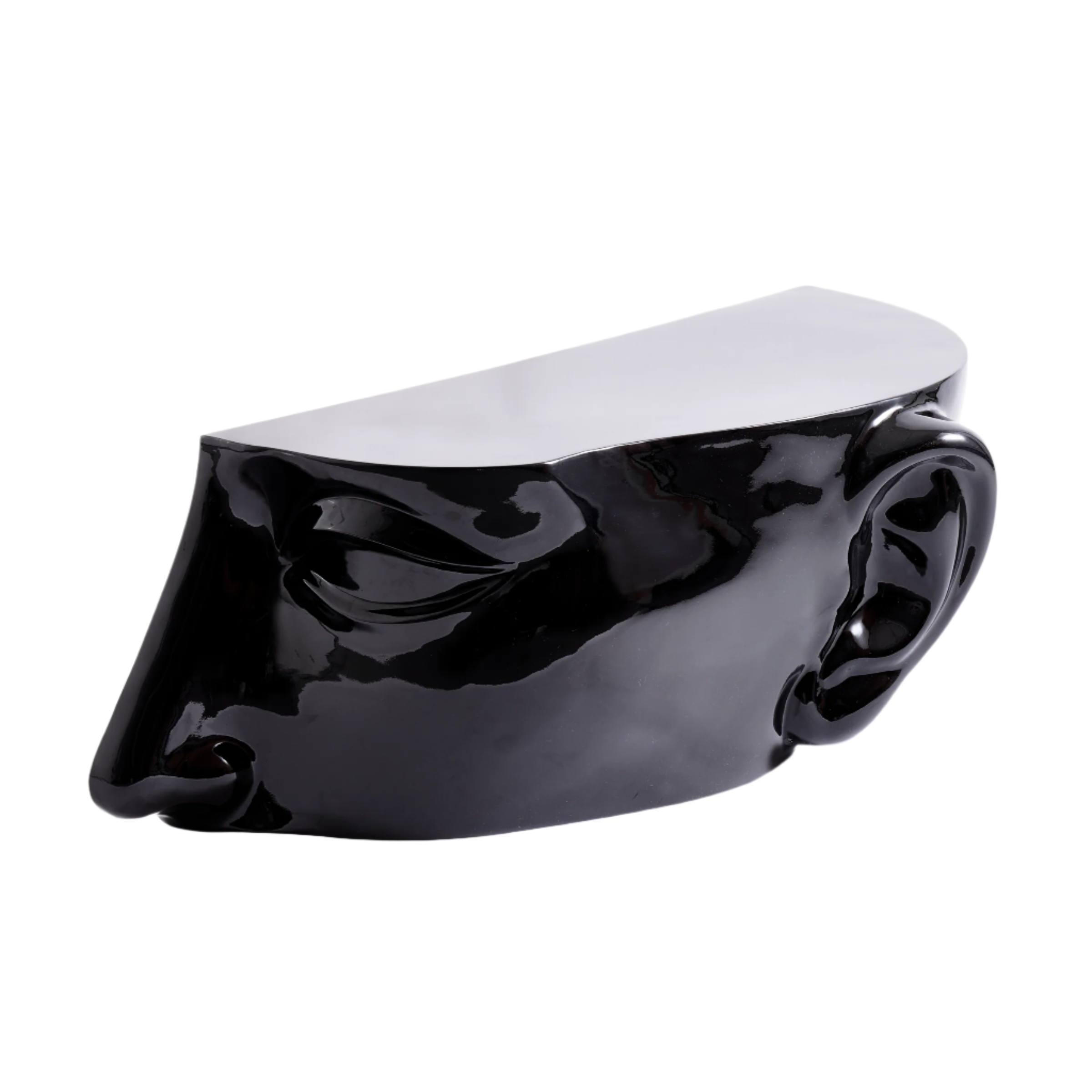 Modulový čierny konferenčný stolík HEAD