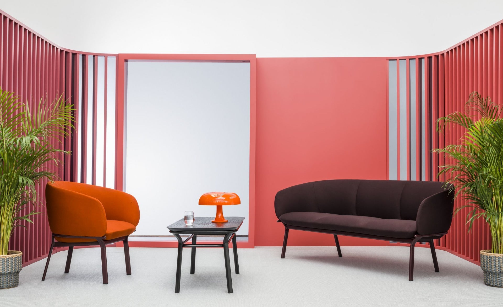 Stolik GRACE fornir s kovovou základňou