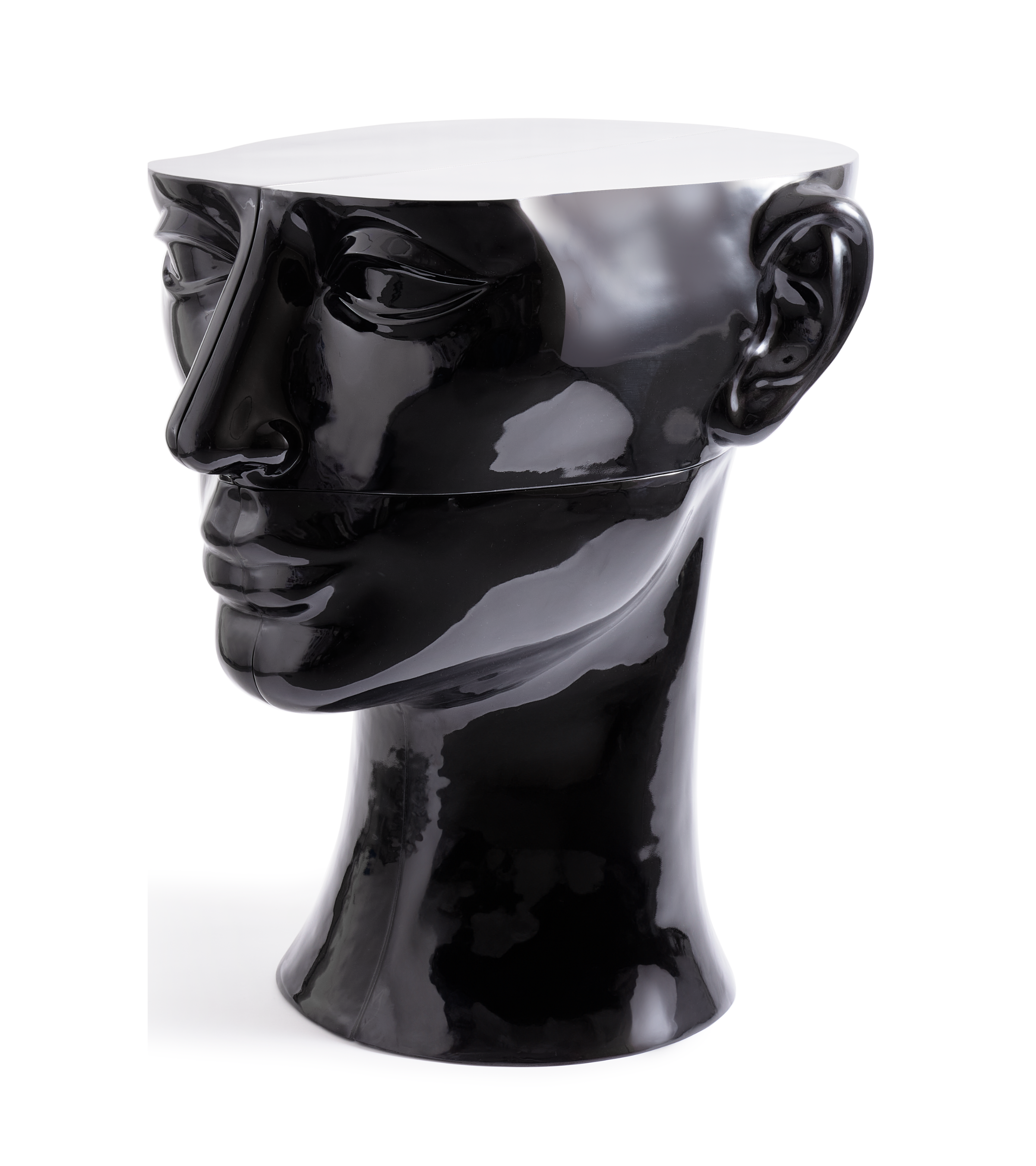 Modulový čierny konferenčný stolík HEAD