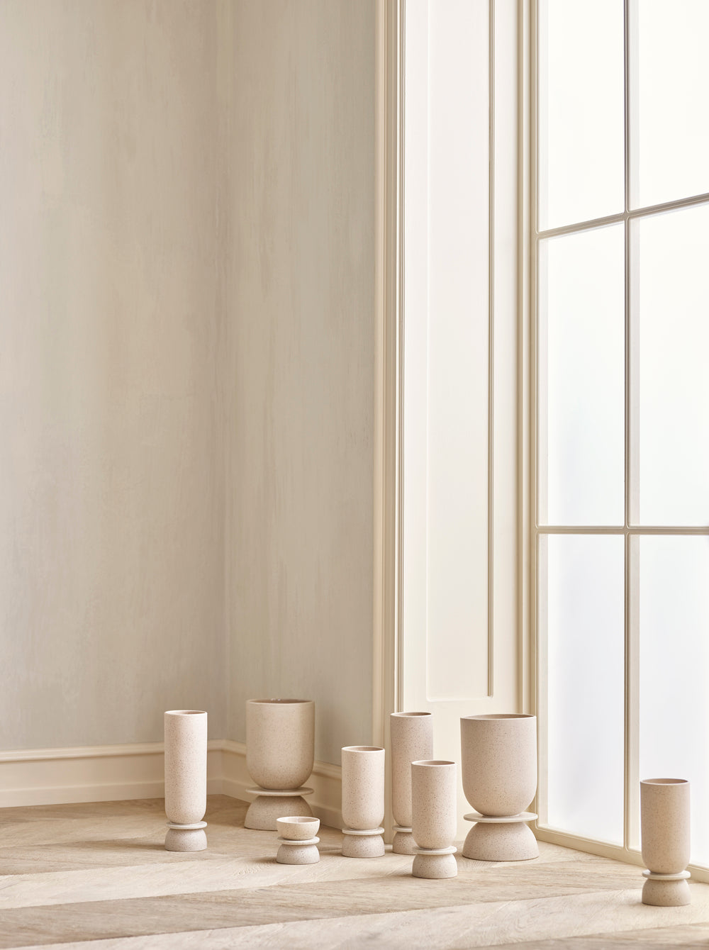 Váza HOUR piesková keramika